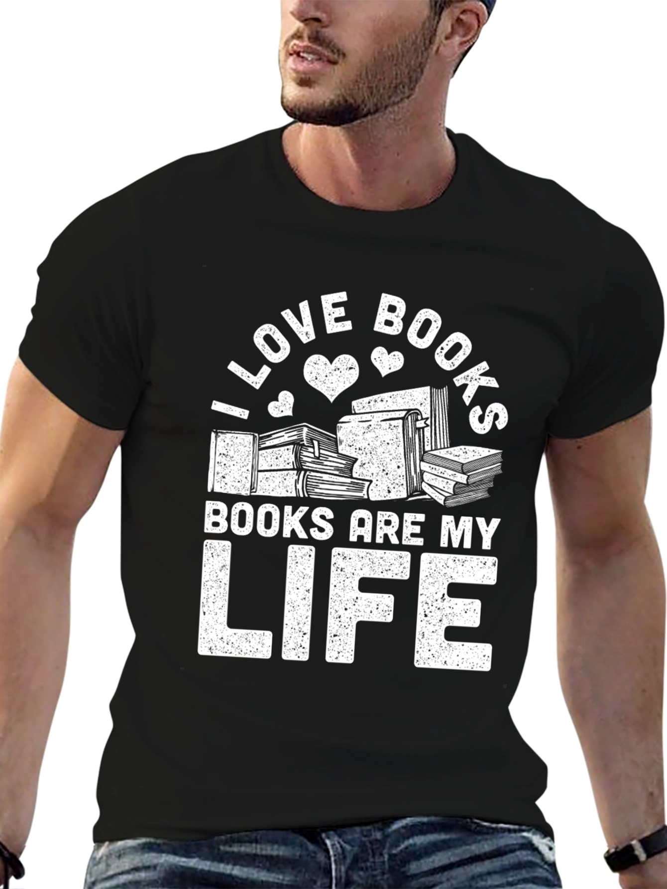 I Love Books T-Shirt