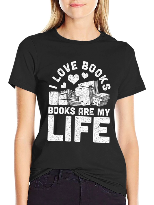 I Love Books T-Shirt