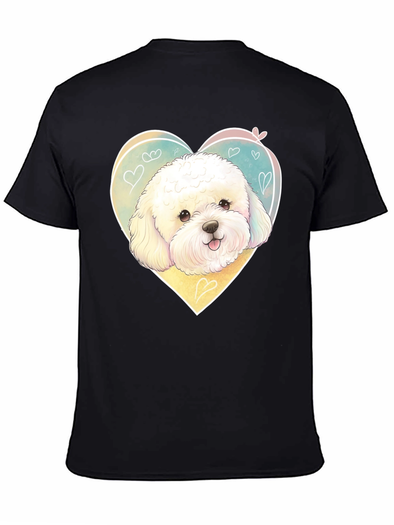 Cute Dog Heart T-Shirt - Pet Lover Tee