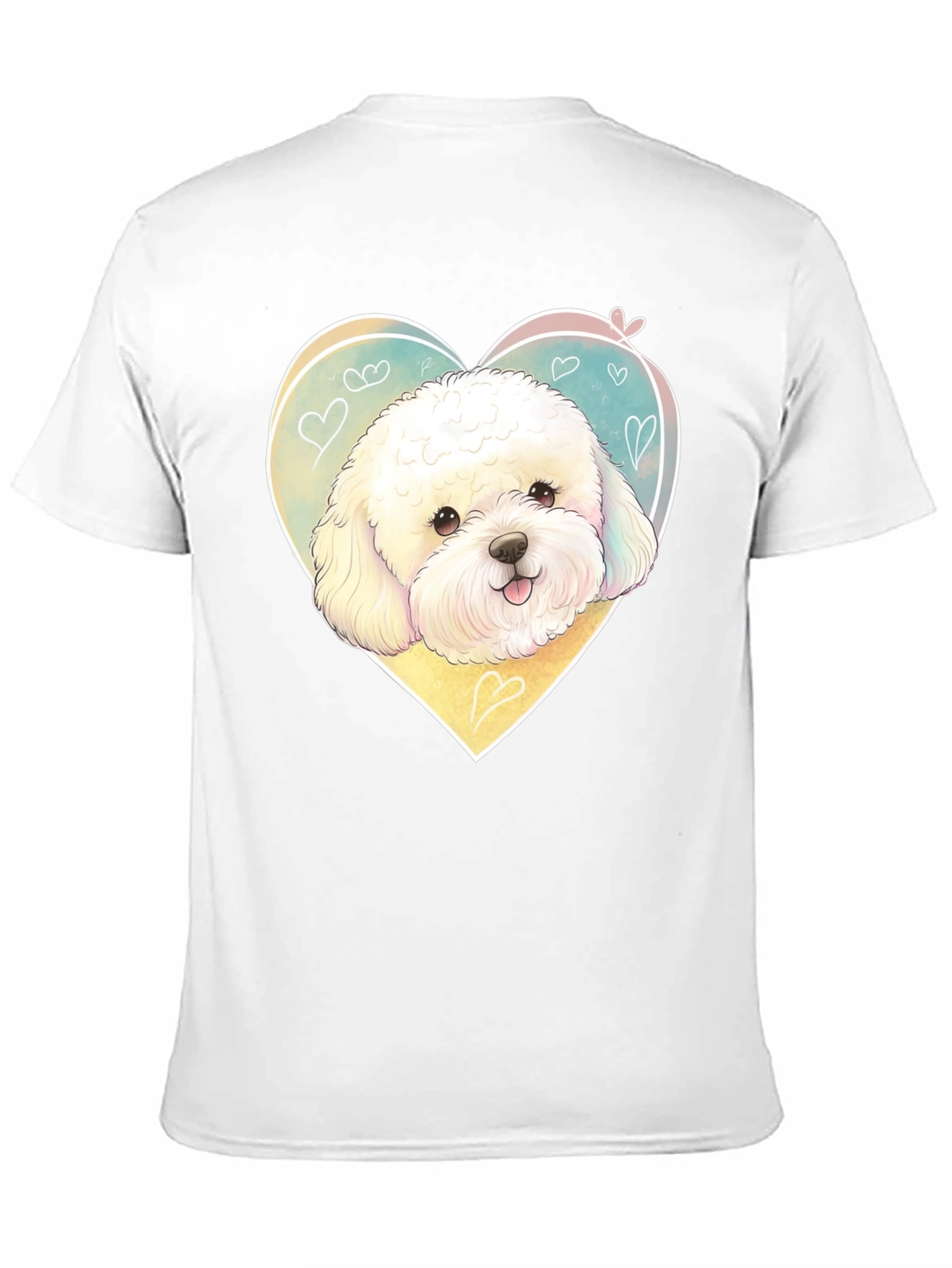Cute Dog Heart T-Shirt - Pet Lover Tee