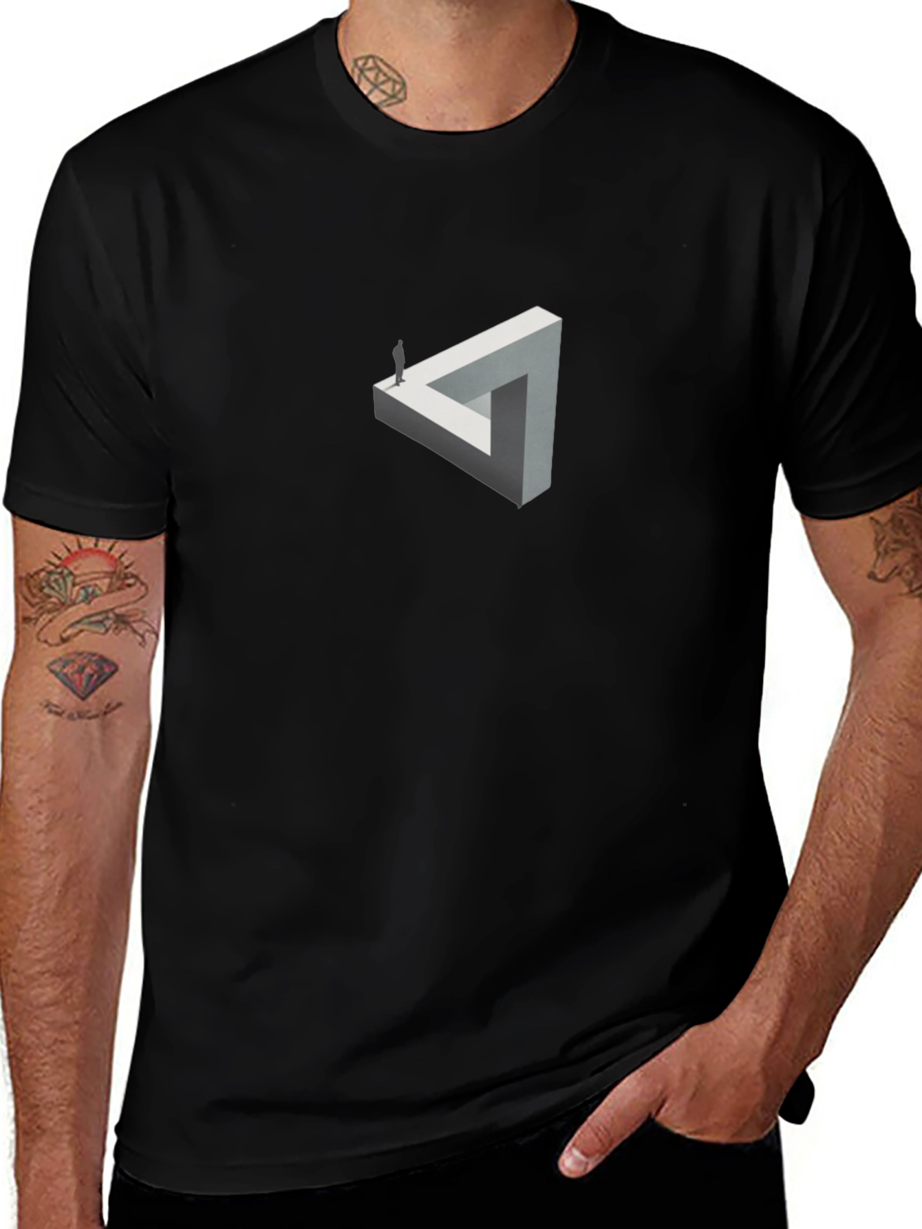 Impossible Triangle Graphic Tee
