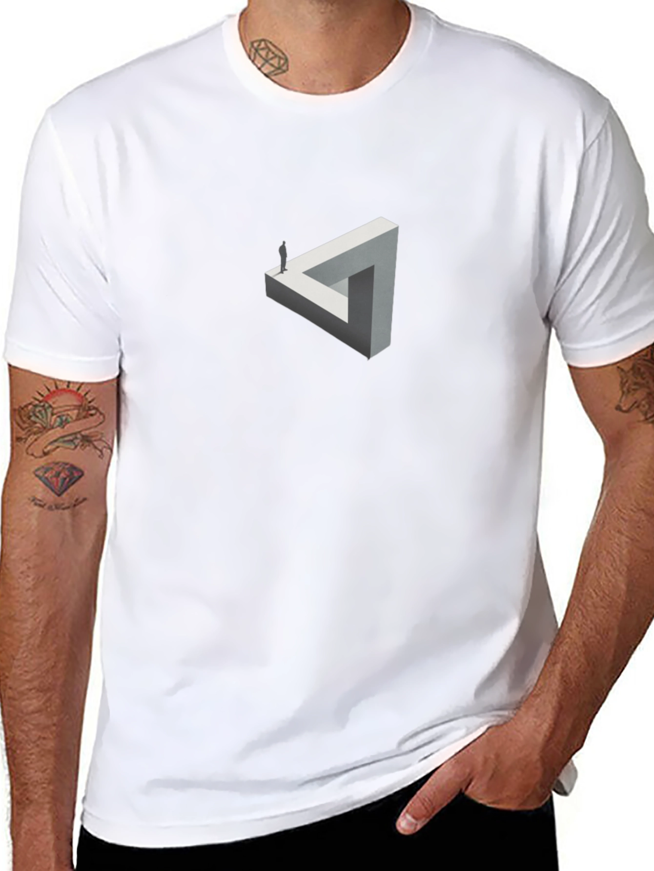 Impossible Triangle Graphic Tee