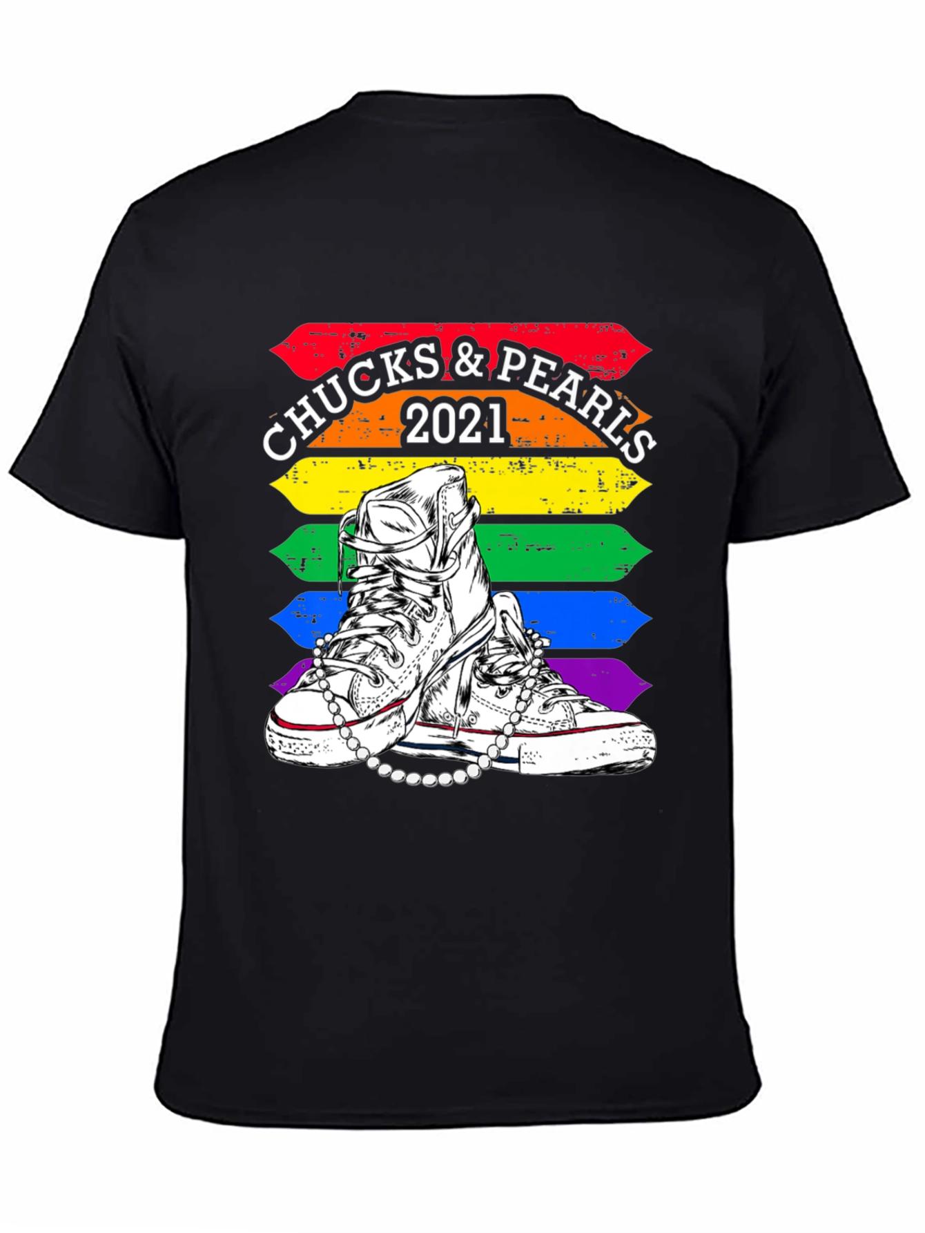 Chucks & Pearls 2021 Pride T-Shirt