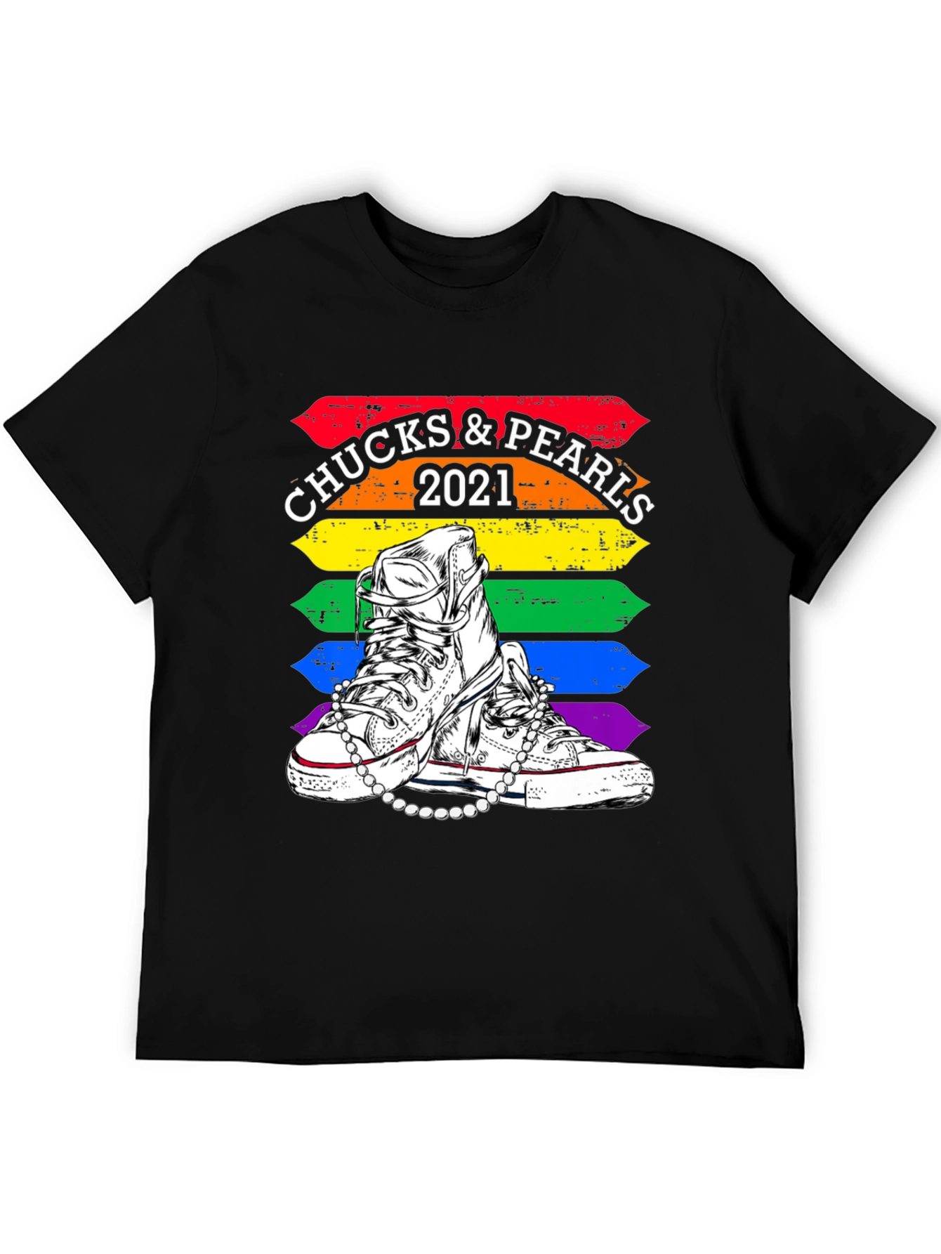 Chucks & Pearls 2021 Pride T-Shirt
