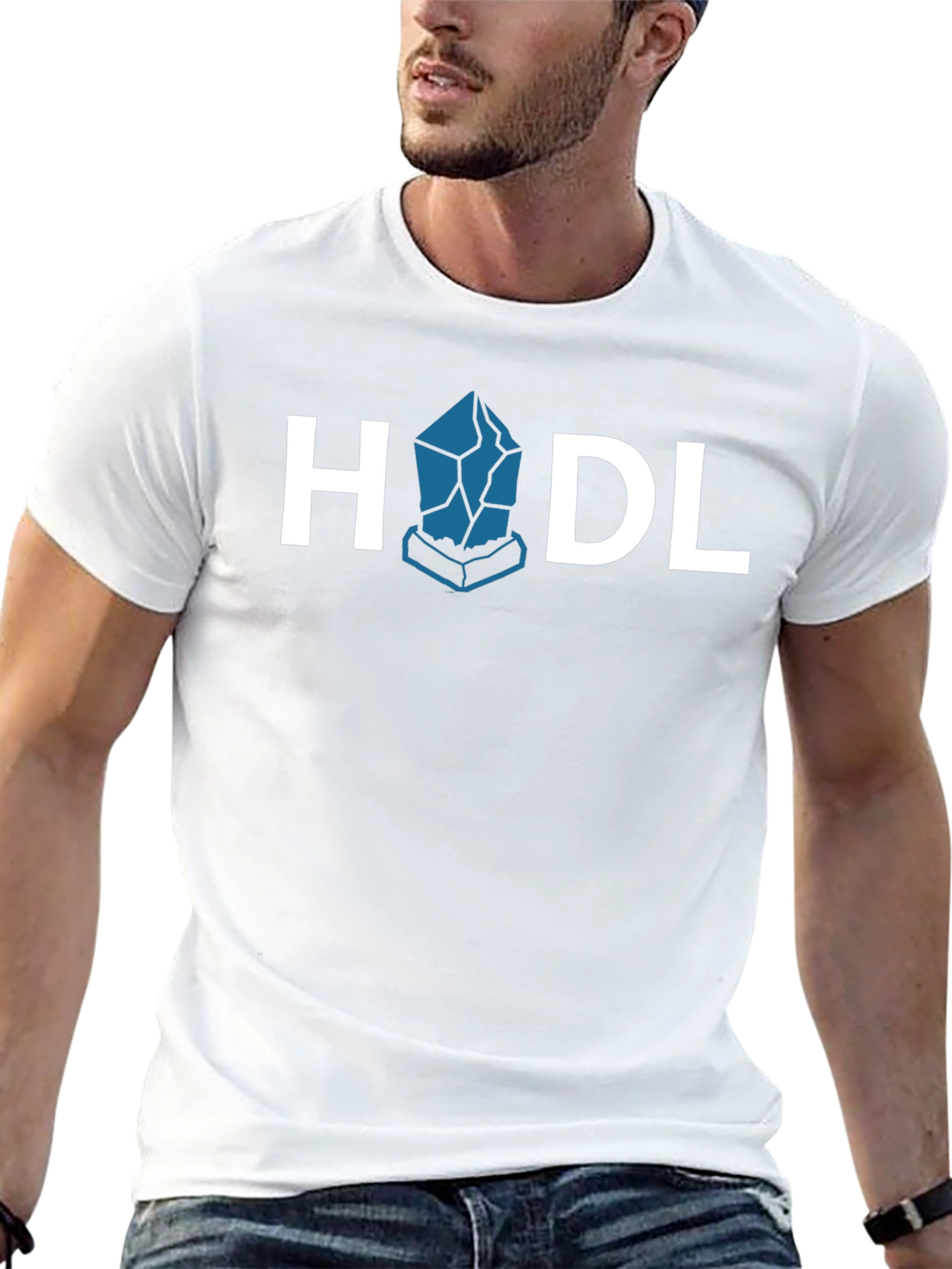 HODL Crypto T-Shirt - Bitcoin Diamond Design