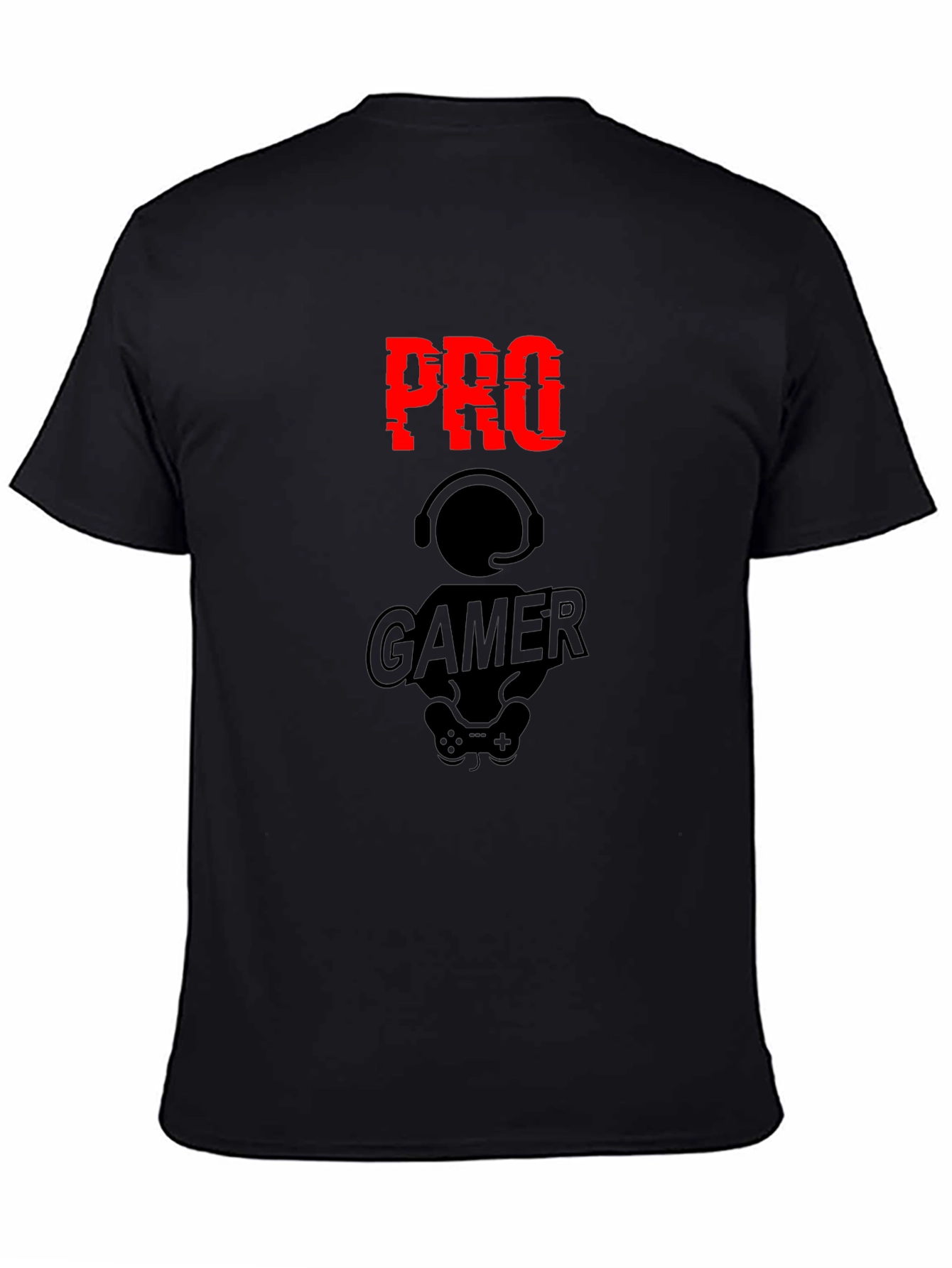 Pro Gamer Black Graphic T-Shirt