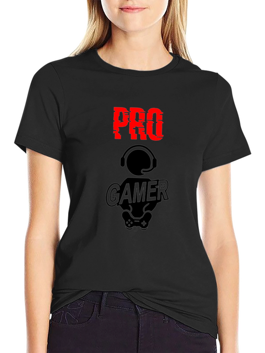 Pro Gamer Black Graphic T-Shirt