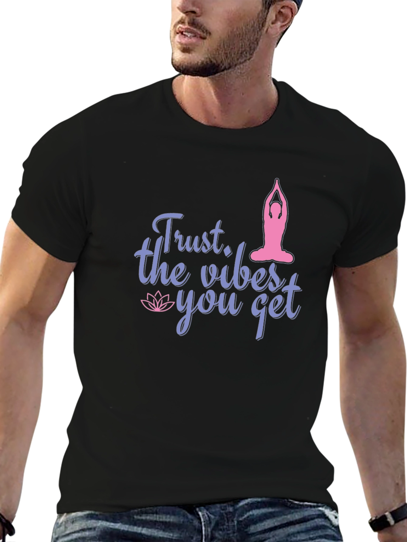 Trust the Vibes Yoga Graphic Tee