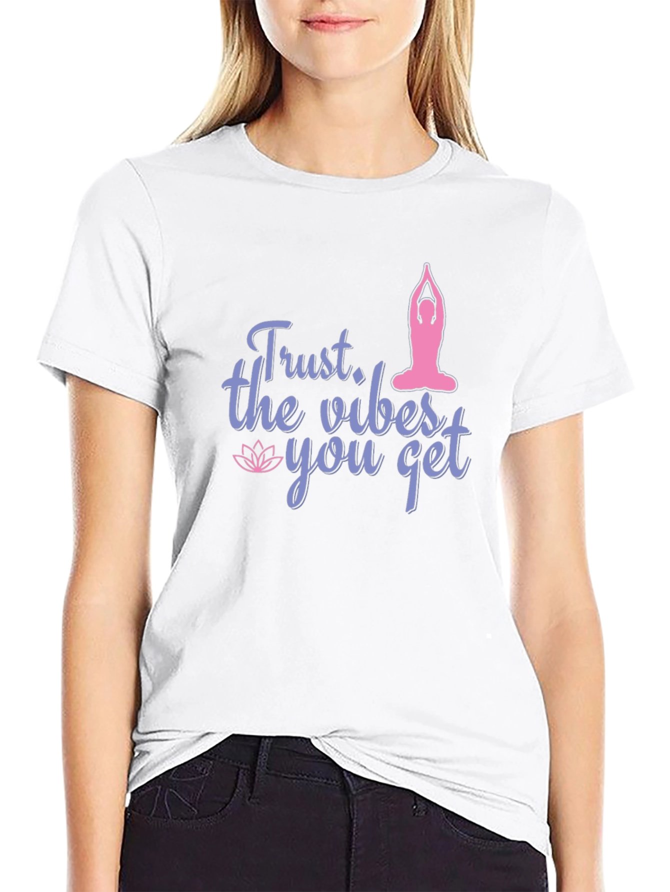Trust the Vibes Yoga Graphic Tee