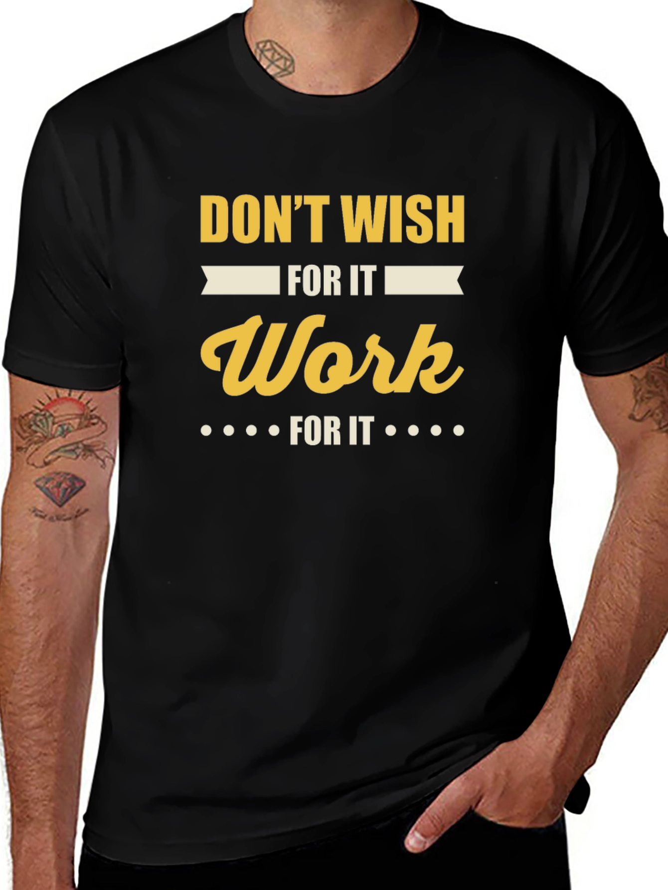 Motivational Work For It Graphic T-Shirt