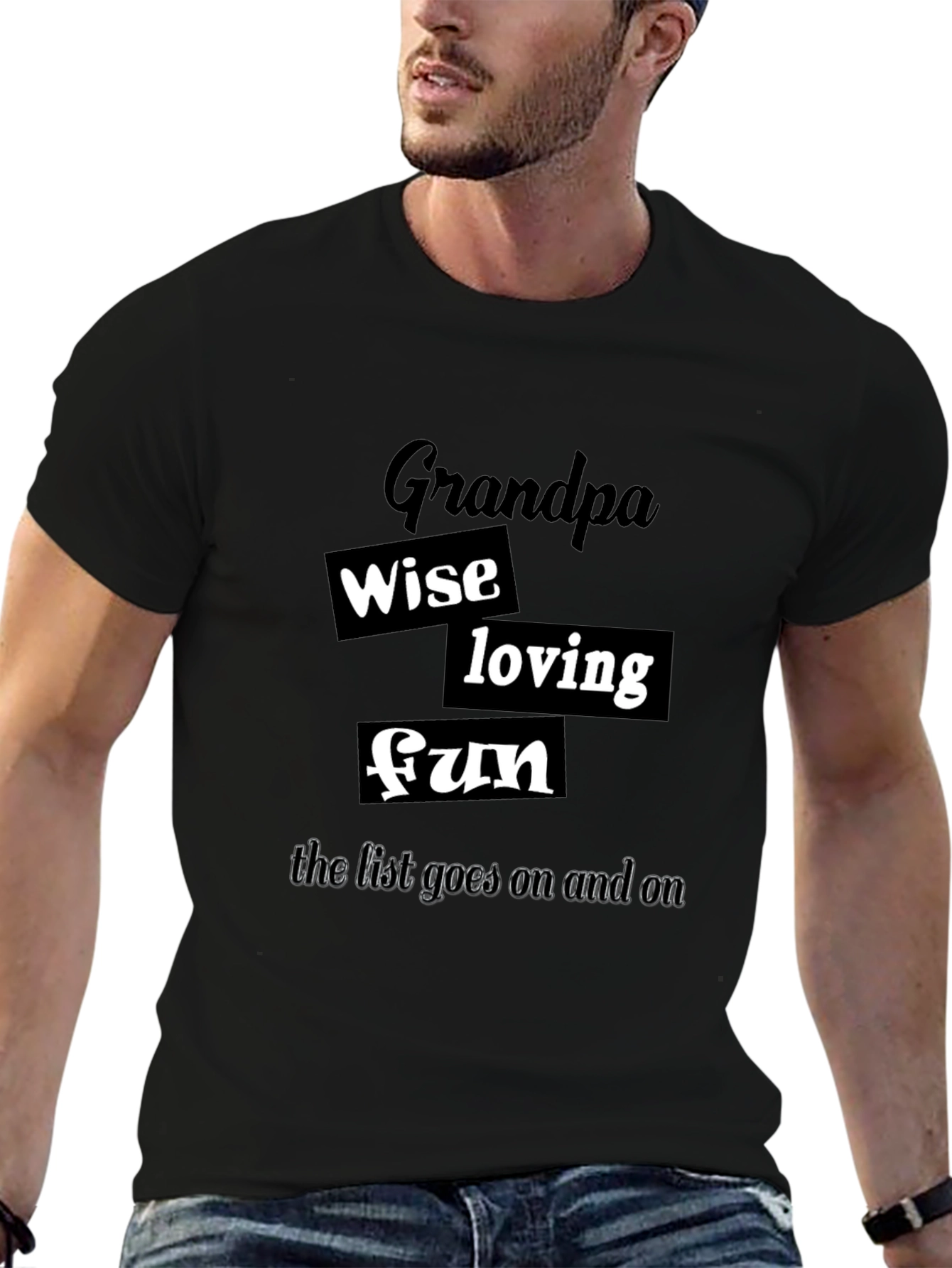 Grandpa Wise Loving Fun T-Shirt