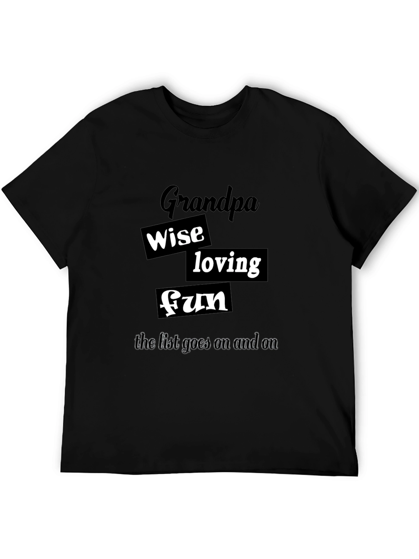 Grandpa Wise Loving Fun T-Shirt