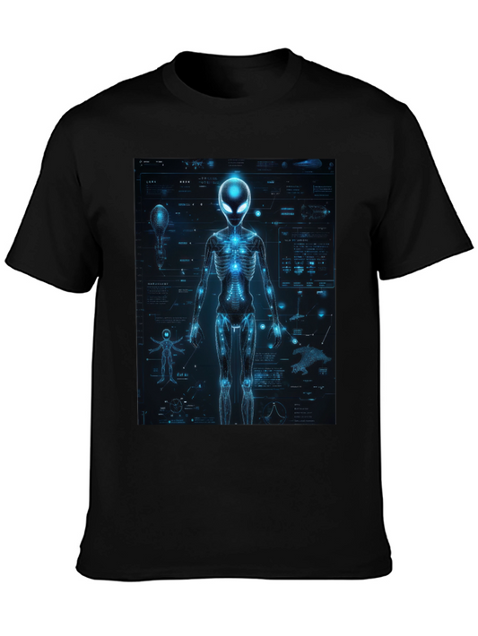 Alien Anatomy Graphic Print Tee