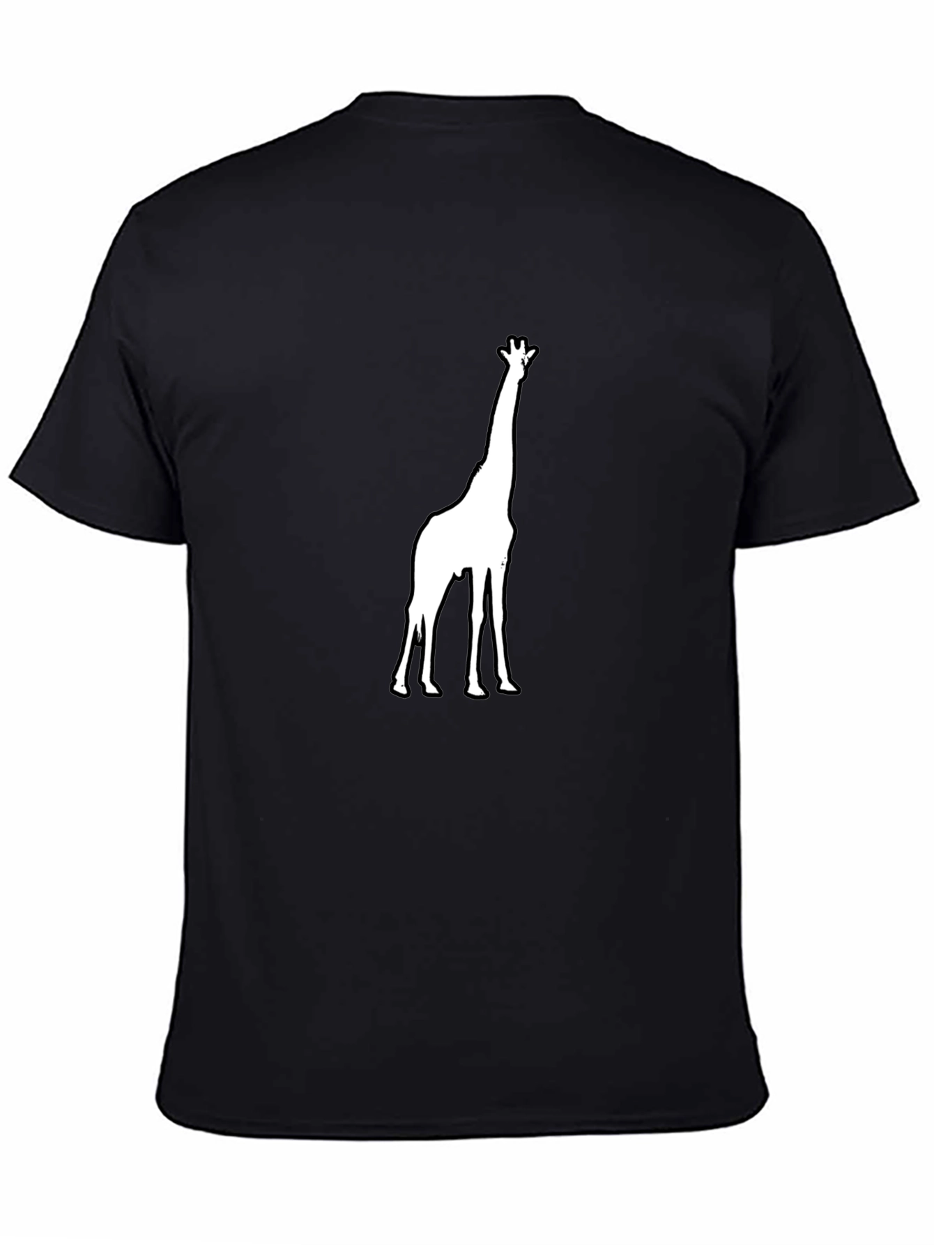 Giraffe Silhouette Graphic Tee