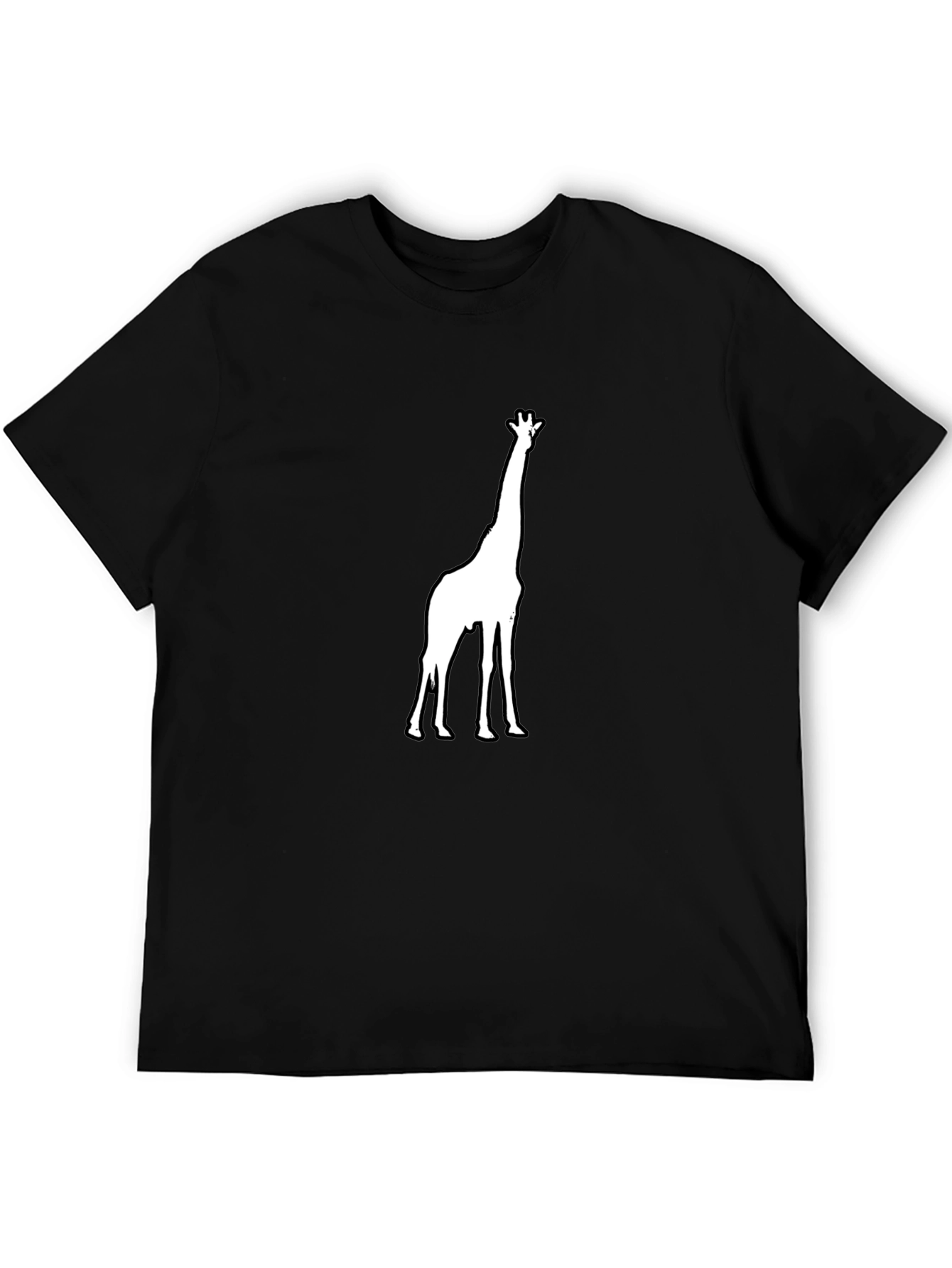 Giraffe Silhouette Graphic Tee