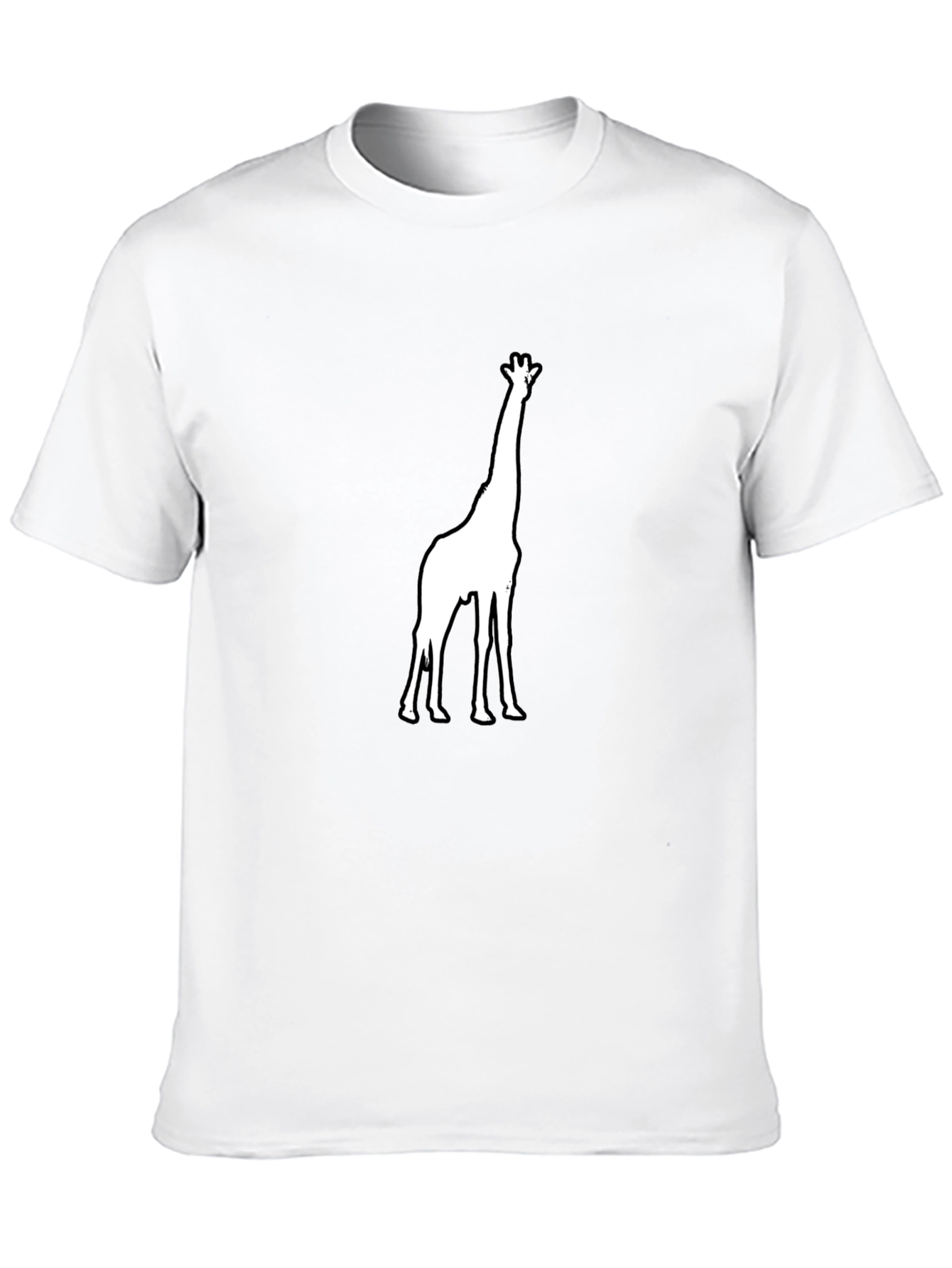Giraffe Silhouette Graphic Tee