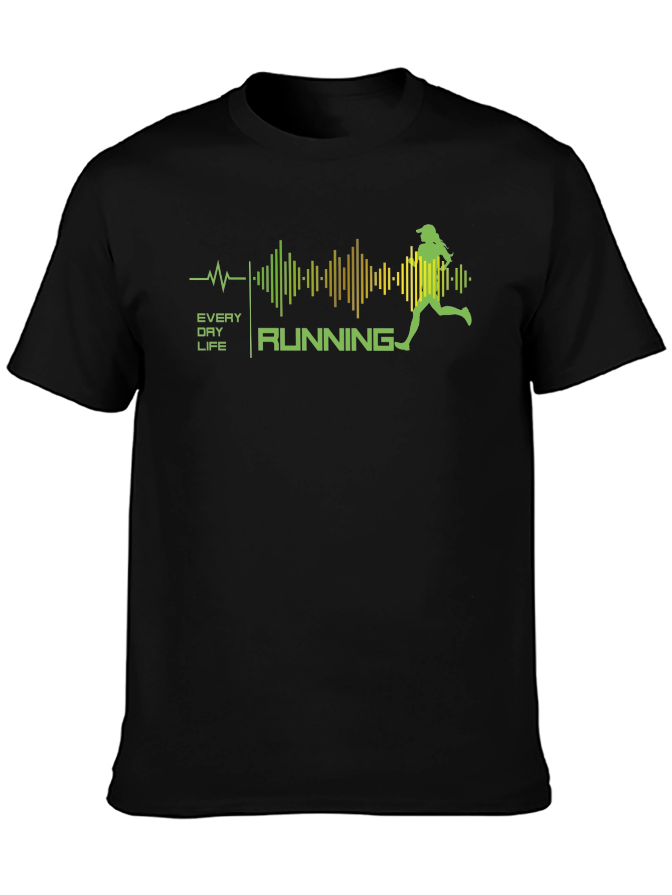 Everyday Running Black T-Shirt