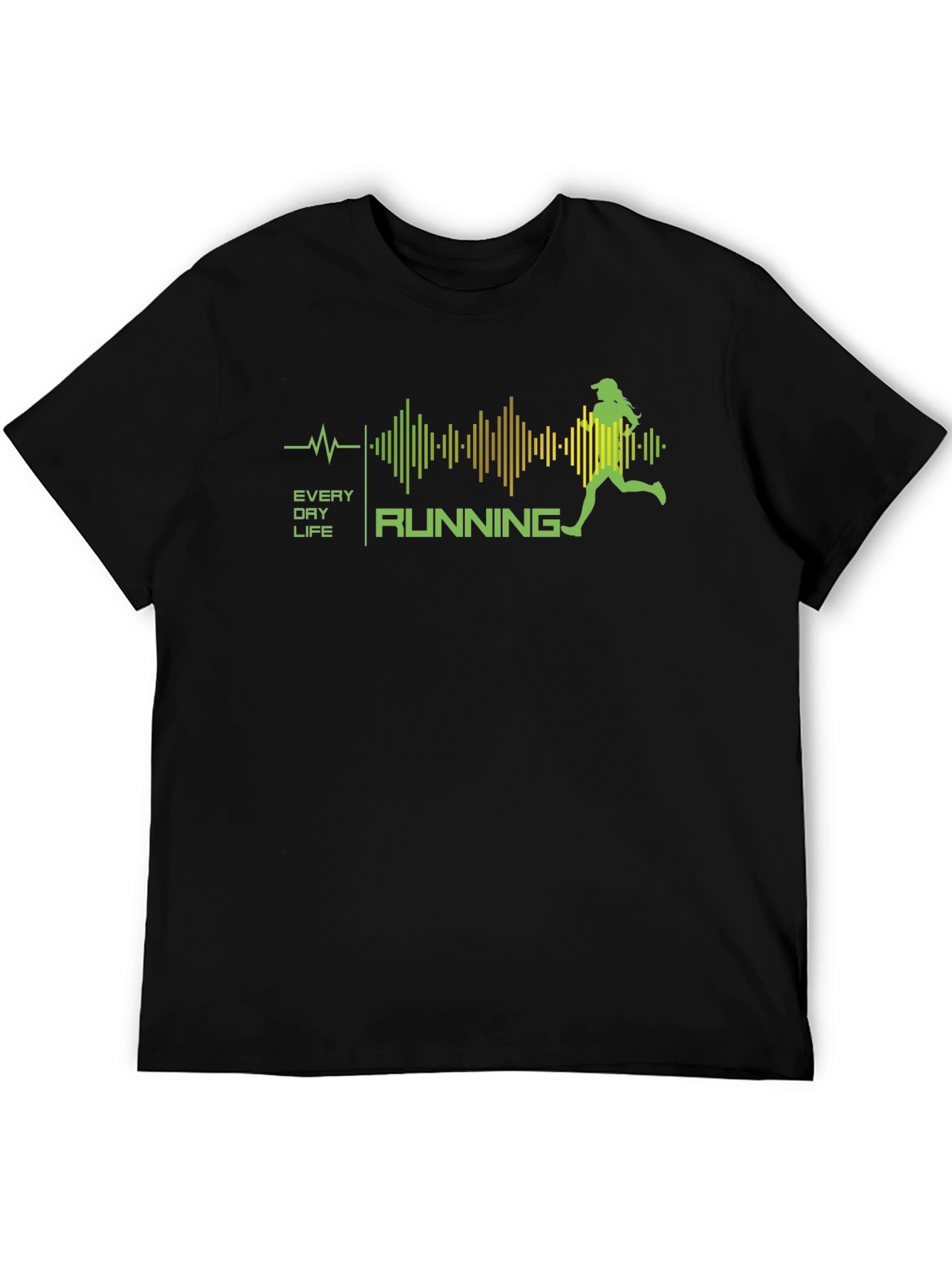 Everyday Running Black T-Shirt