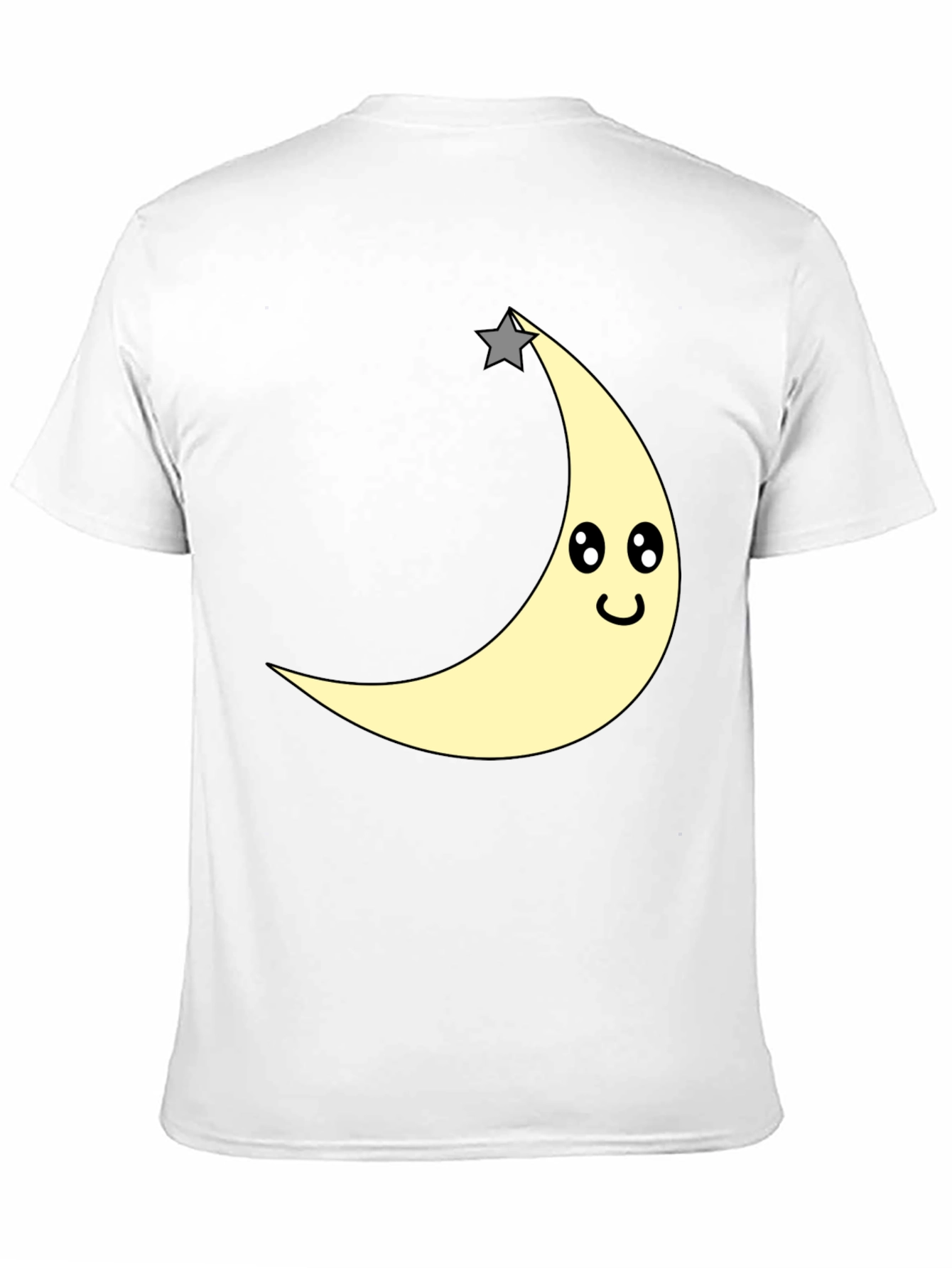 Moon and Star Graphic T-Shirt