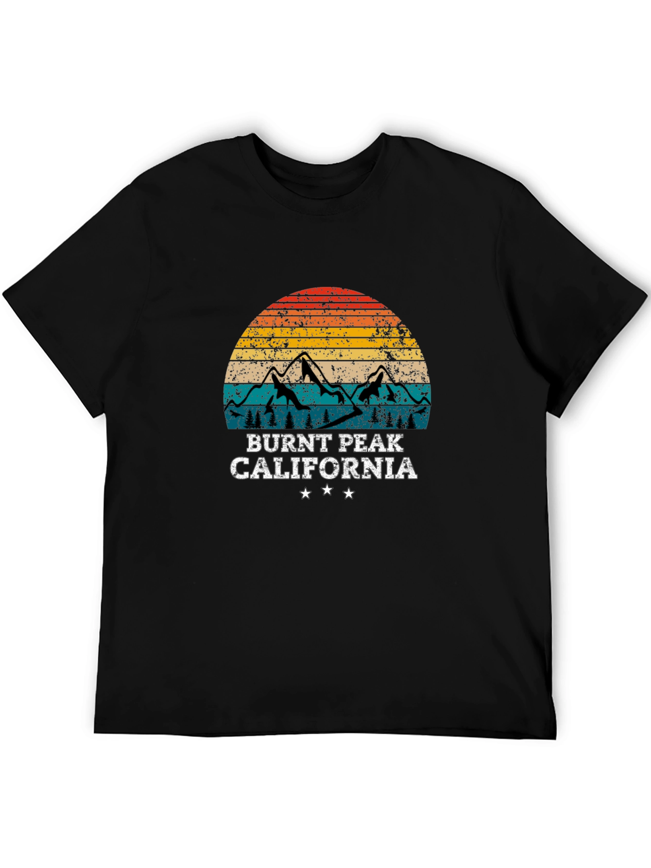 Burnt Peak California Retro Graphic Tee