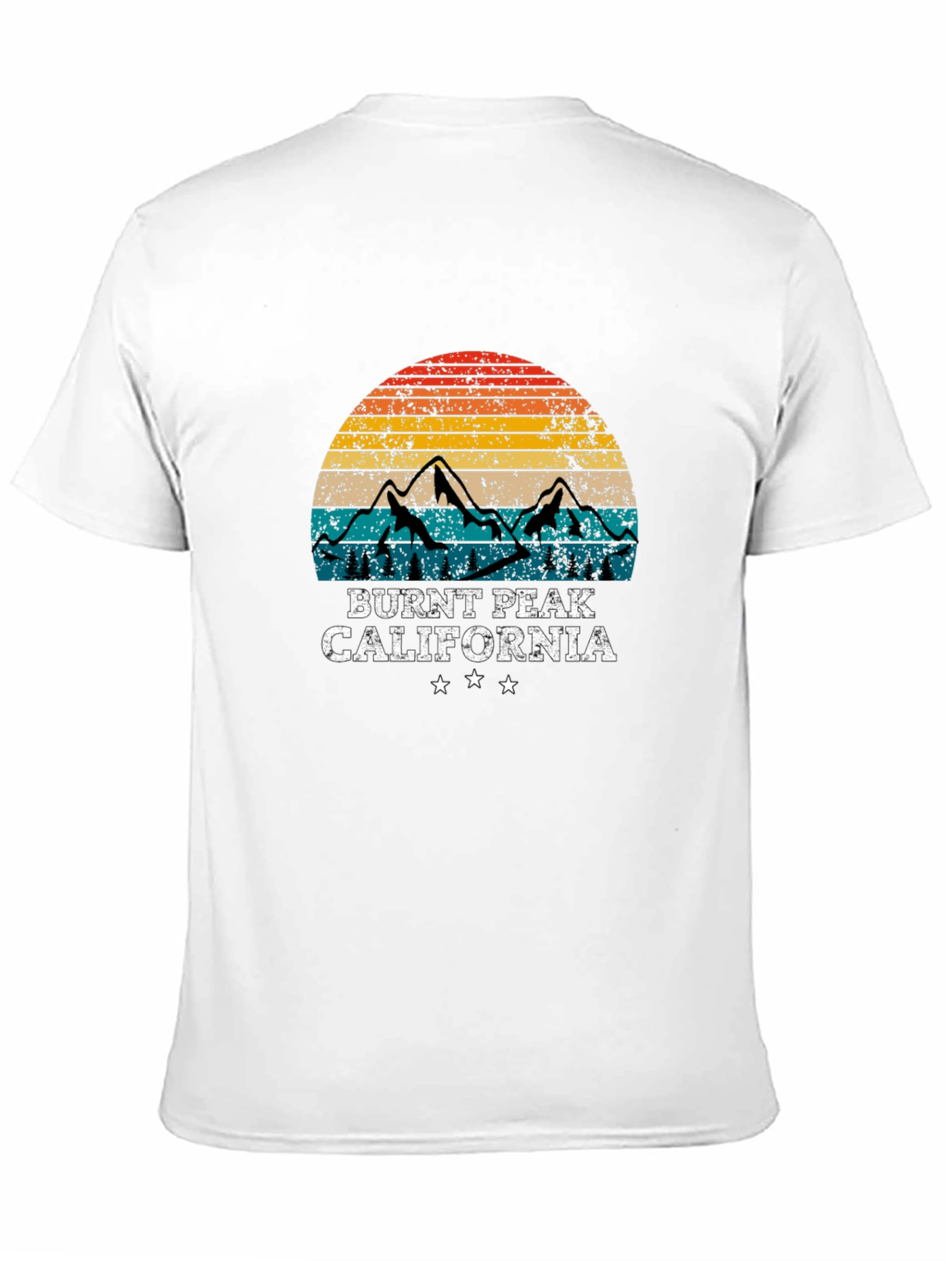 Burnt Peak California Retro Graphic Tee