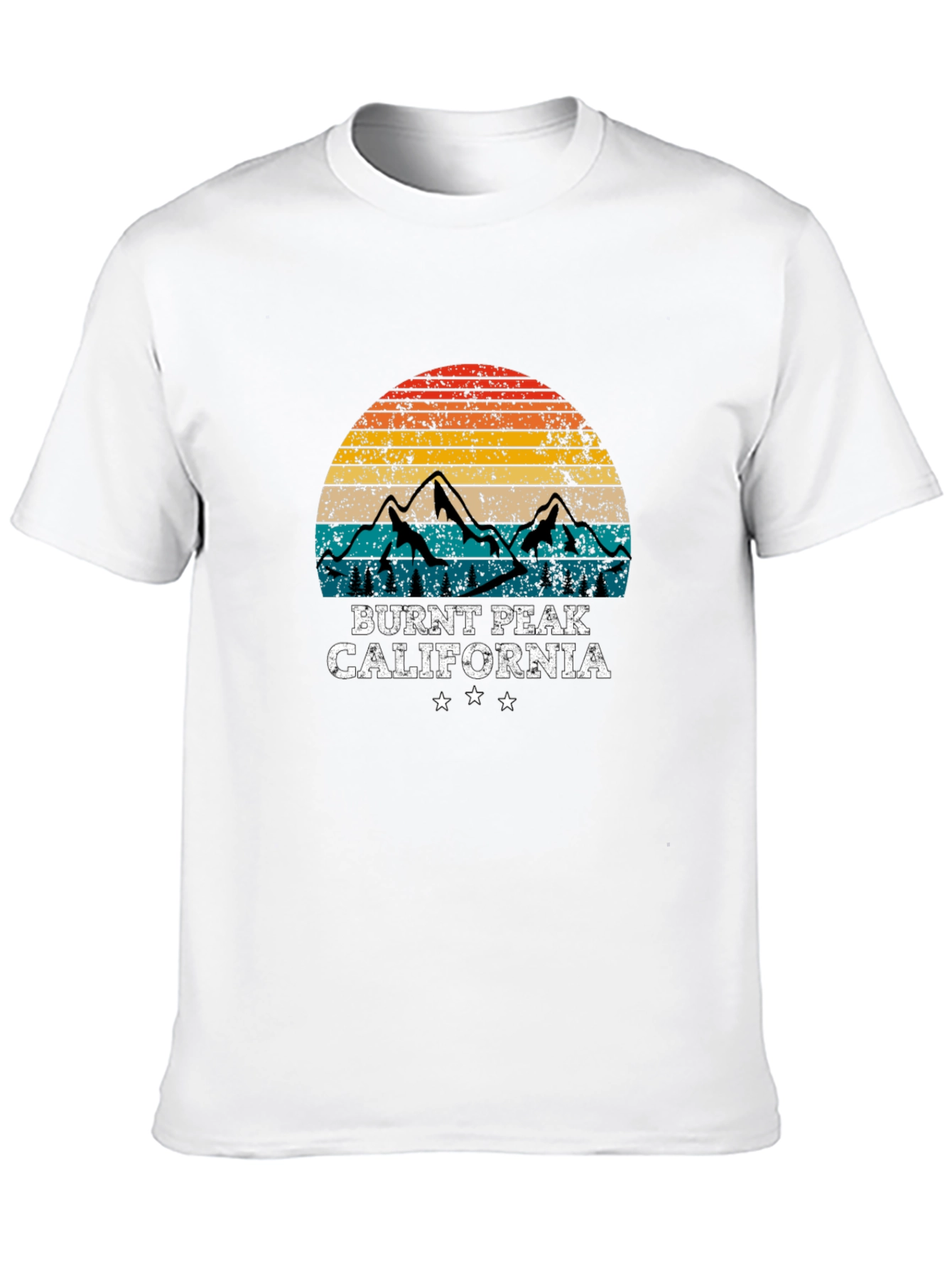 Burnt Peak California Retro Graphic Tee