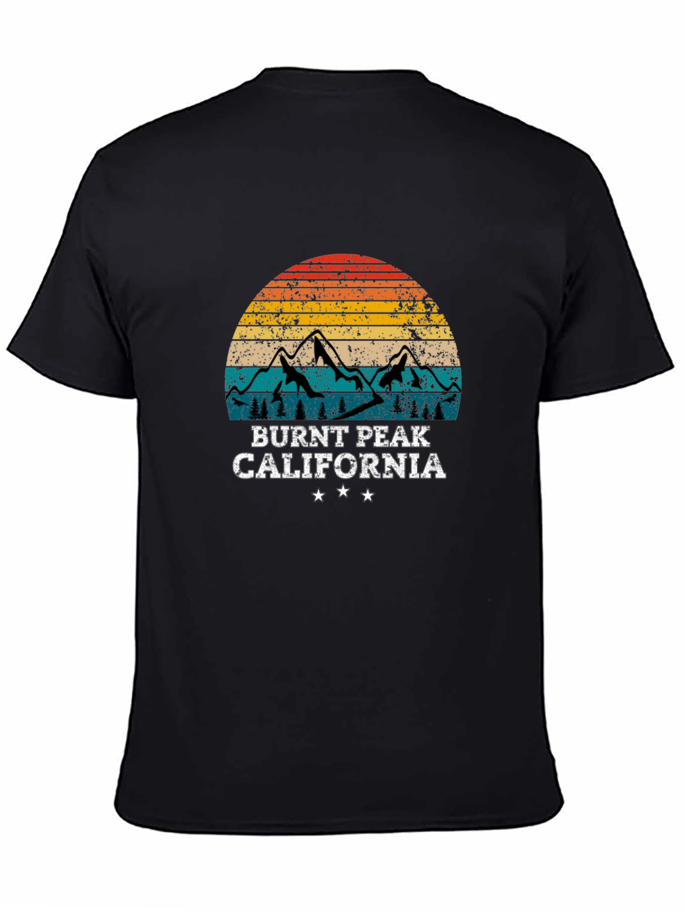 Burnt Peak California Retro Graphic Tee