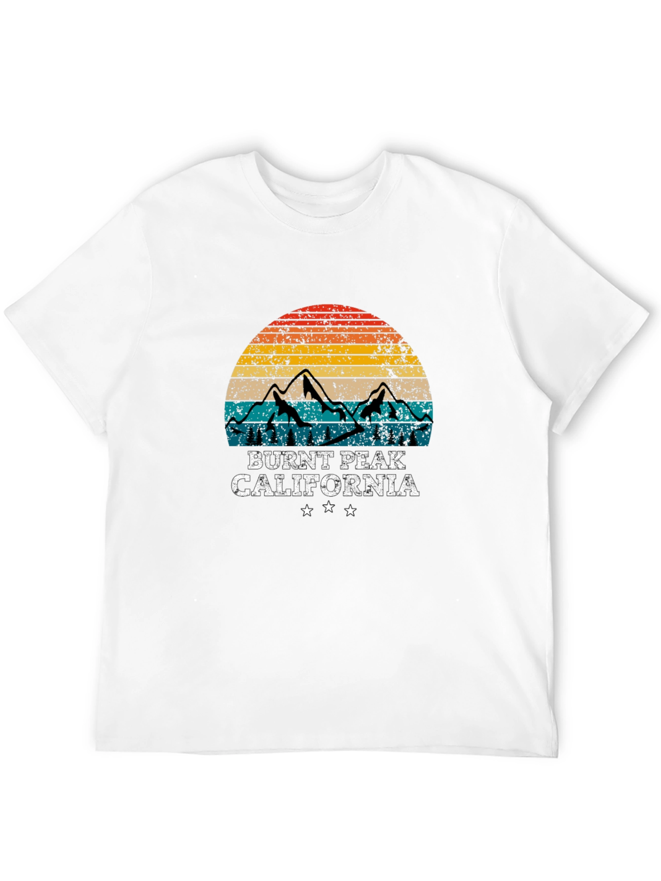 Burnt Peak California Retro Graphic Tee