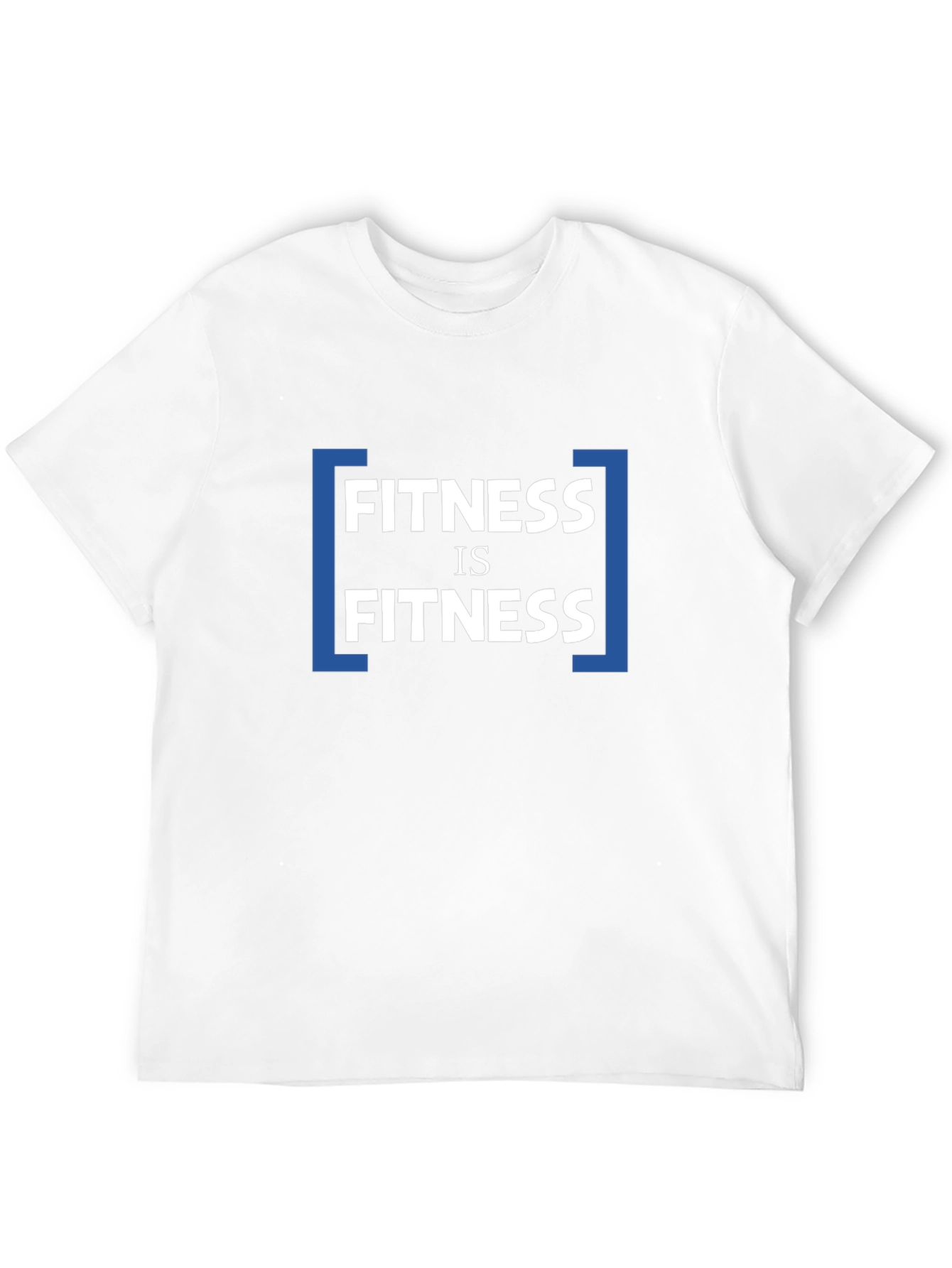 Fitness is Fitness Graphic T-Shirt - Black
