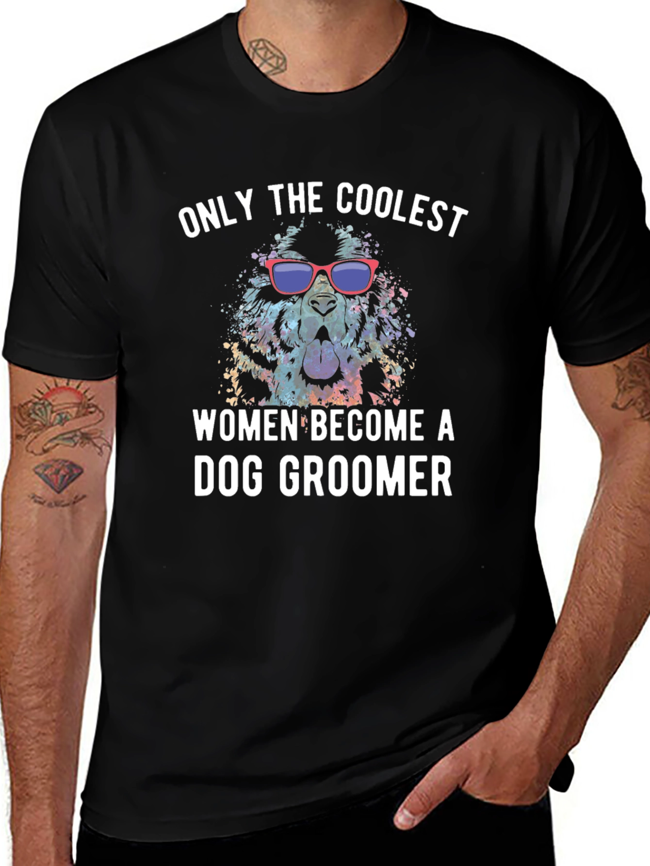 Cool Dog Groomer Tee - Unisex