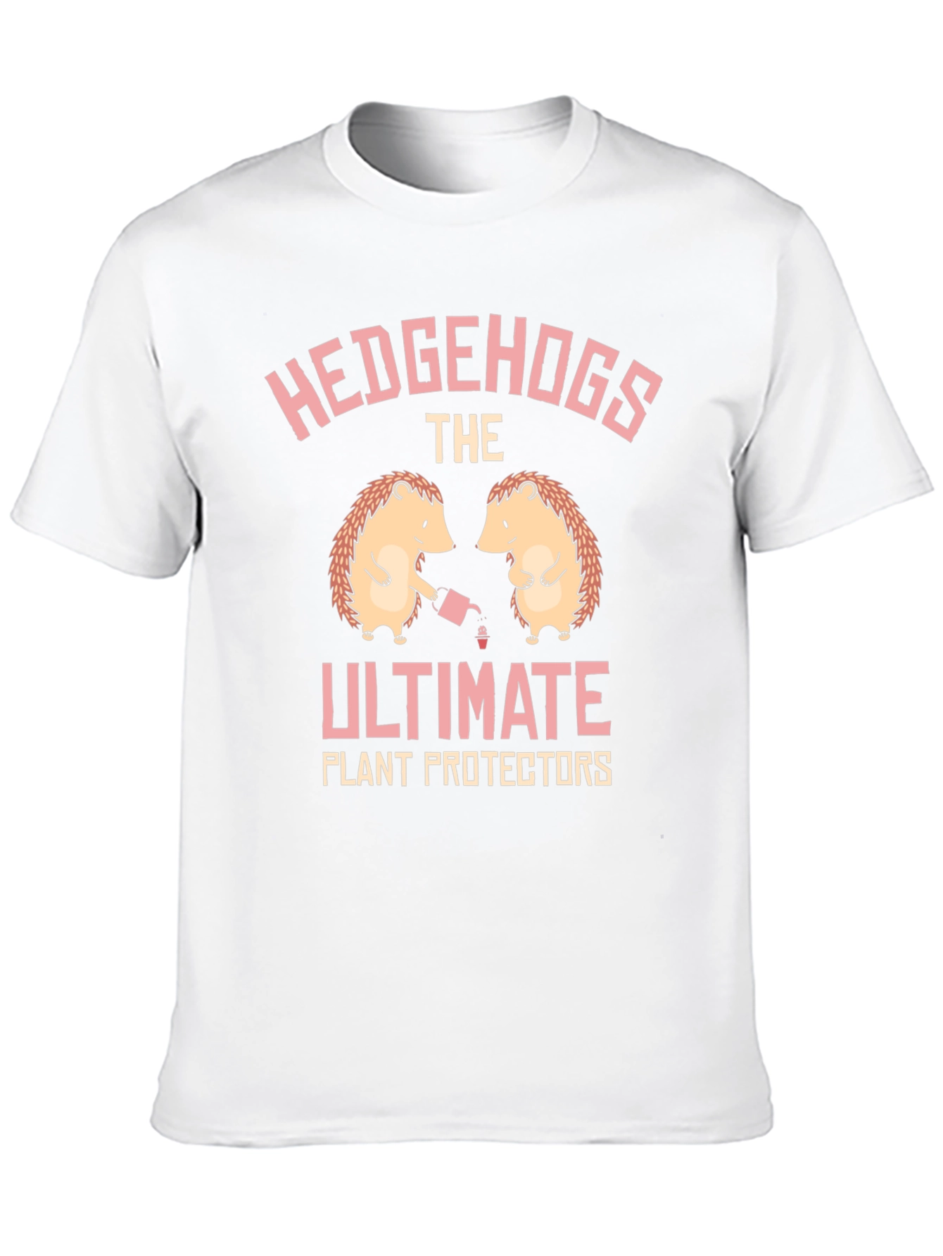 Hedgehog Plant Protector Graphic Tee