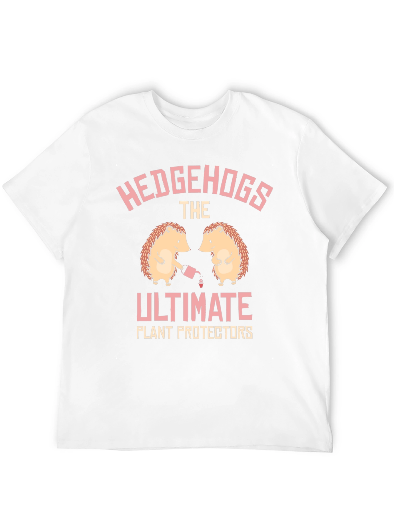 Hedgehog Plant Protector Graphic Tee