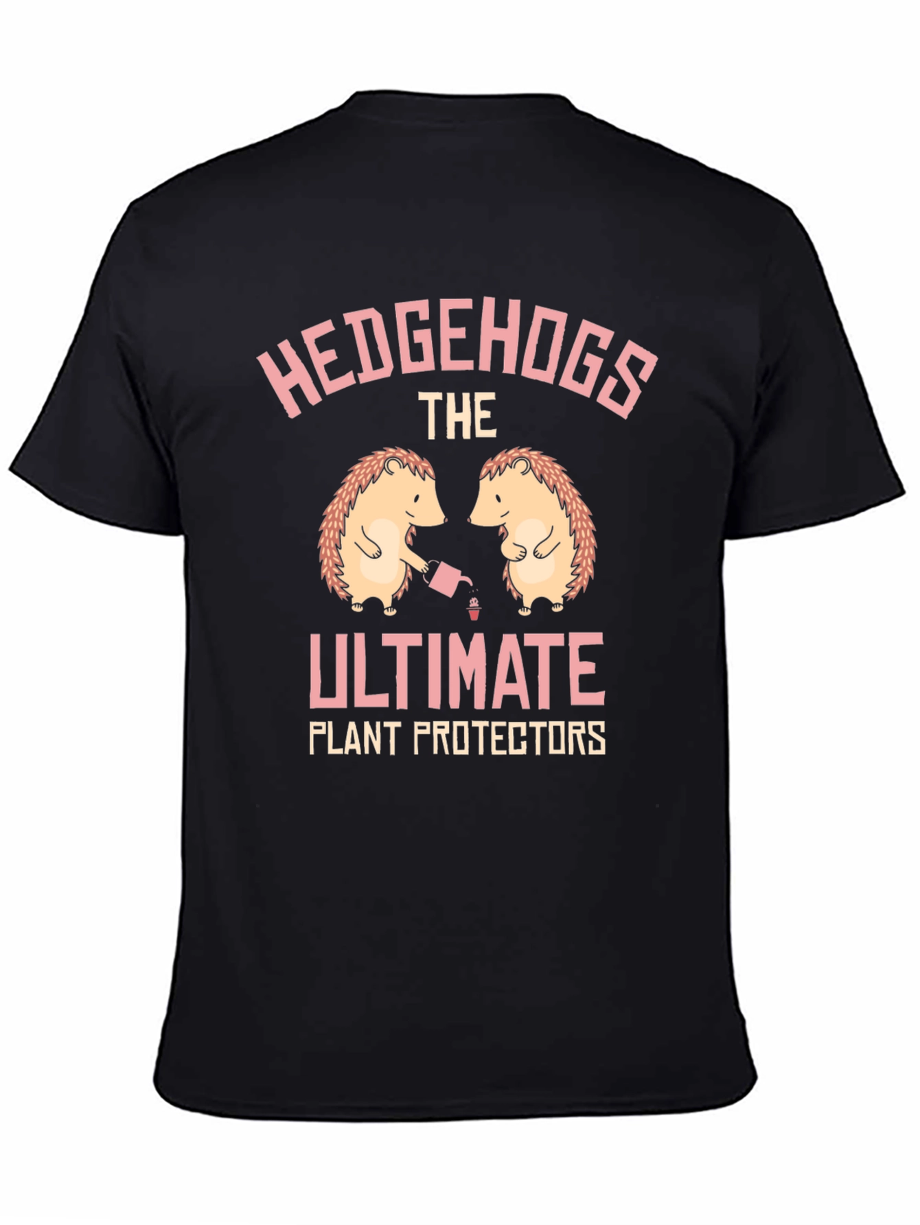 Hedgehog Plant Protector Graphic Tee