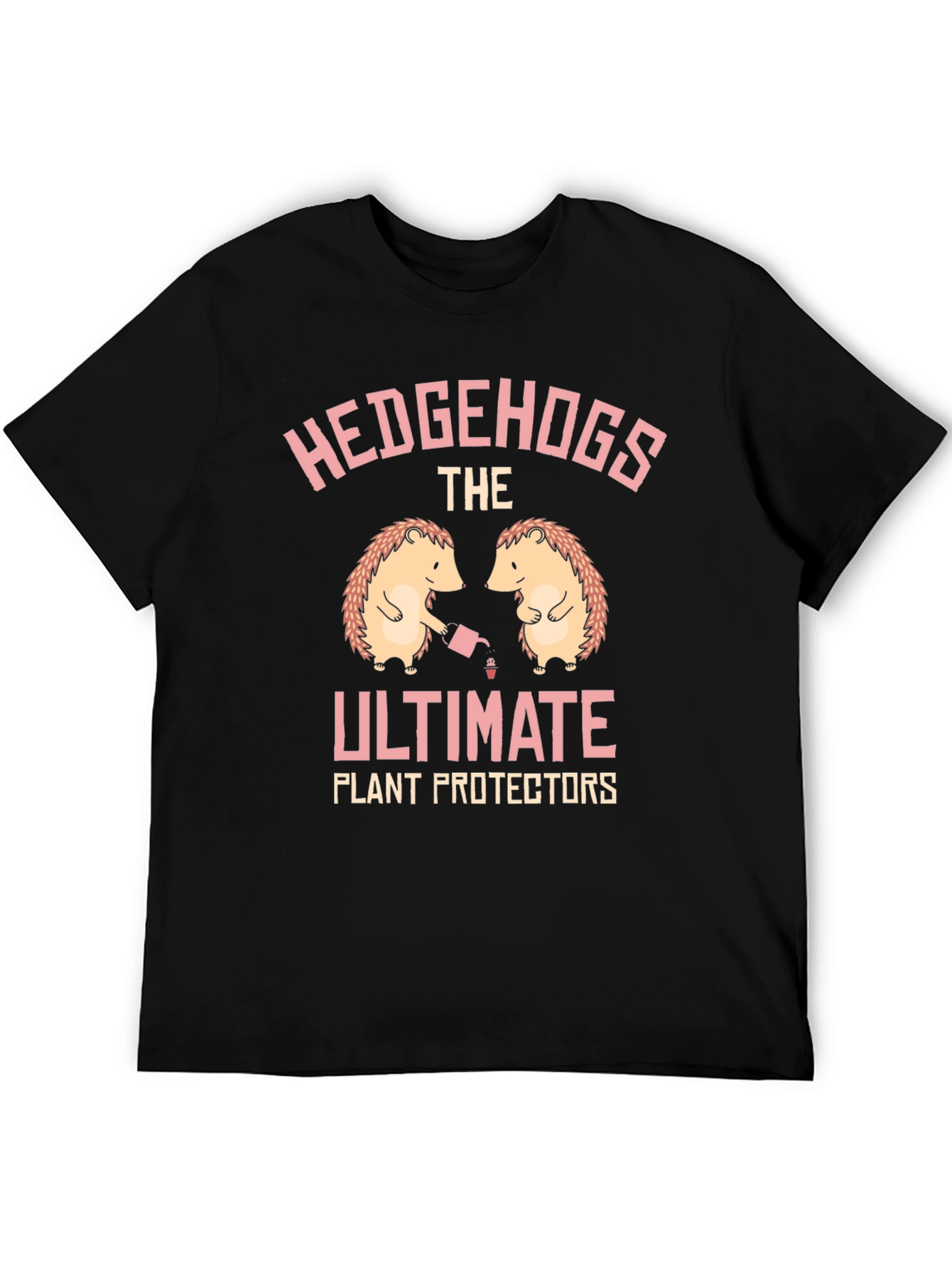 Hedgehog Plant Protector Graphic Tee