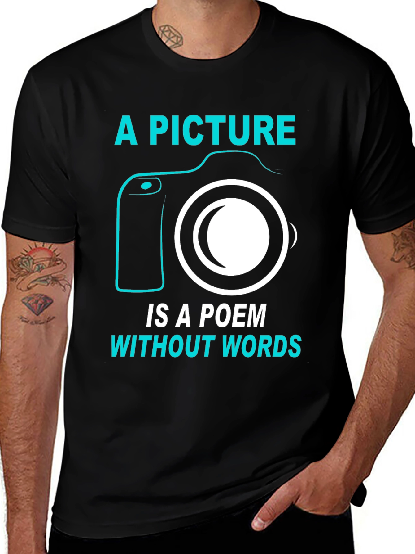 A Picture is a Poem Graphic T-Shirt
