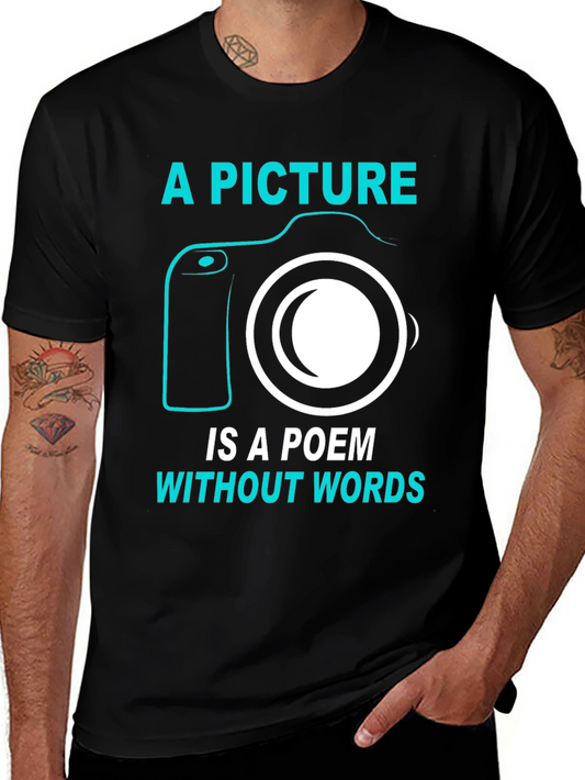 A Picture is a Poem Graphic T-Shirt