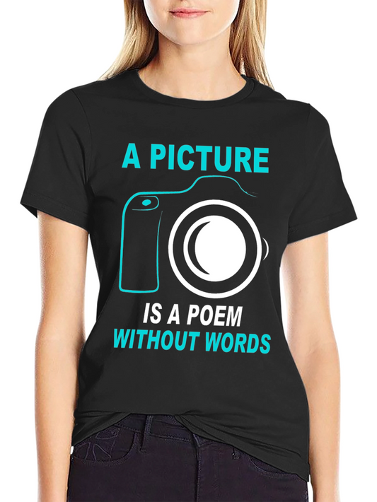 A Picture is a Poem Graphic T-Shirt