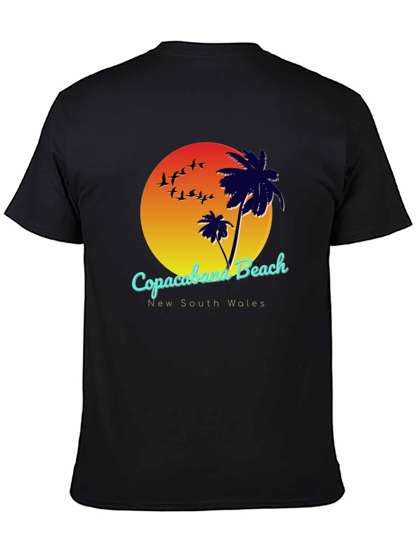 Copacabana Beach New South Wales Graphic T-Shirt