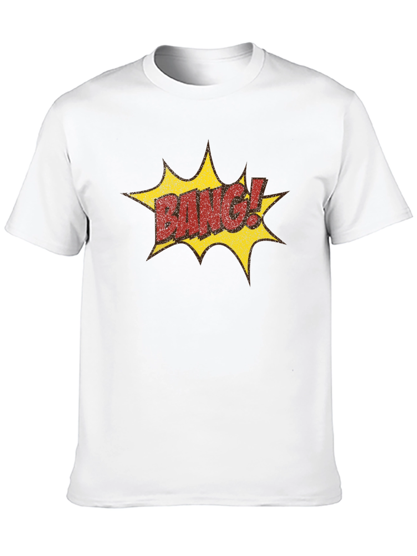 Bang! Graphic Print Black T-Shirt