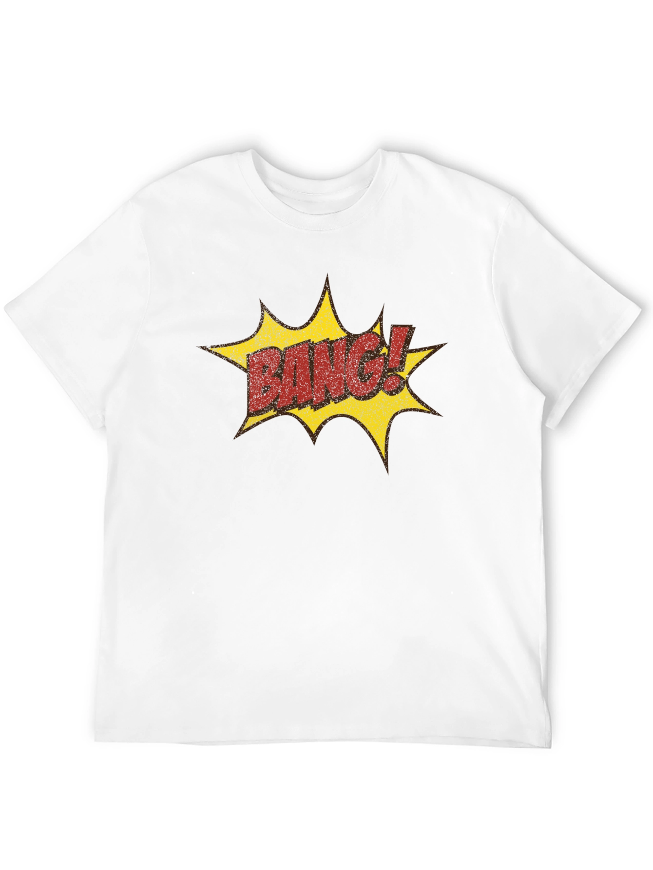 Bang! Graphic Print Black T-Shirt
