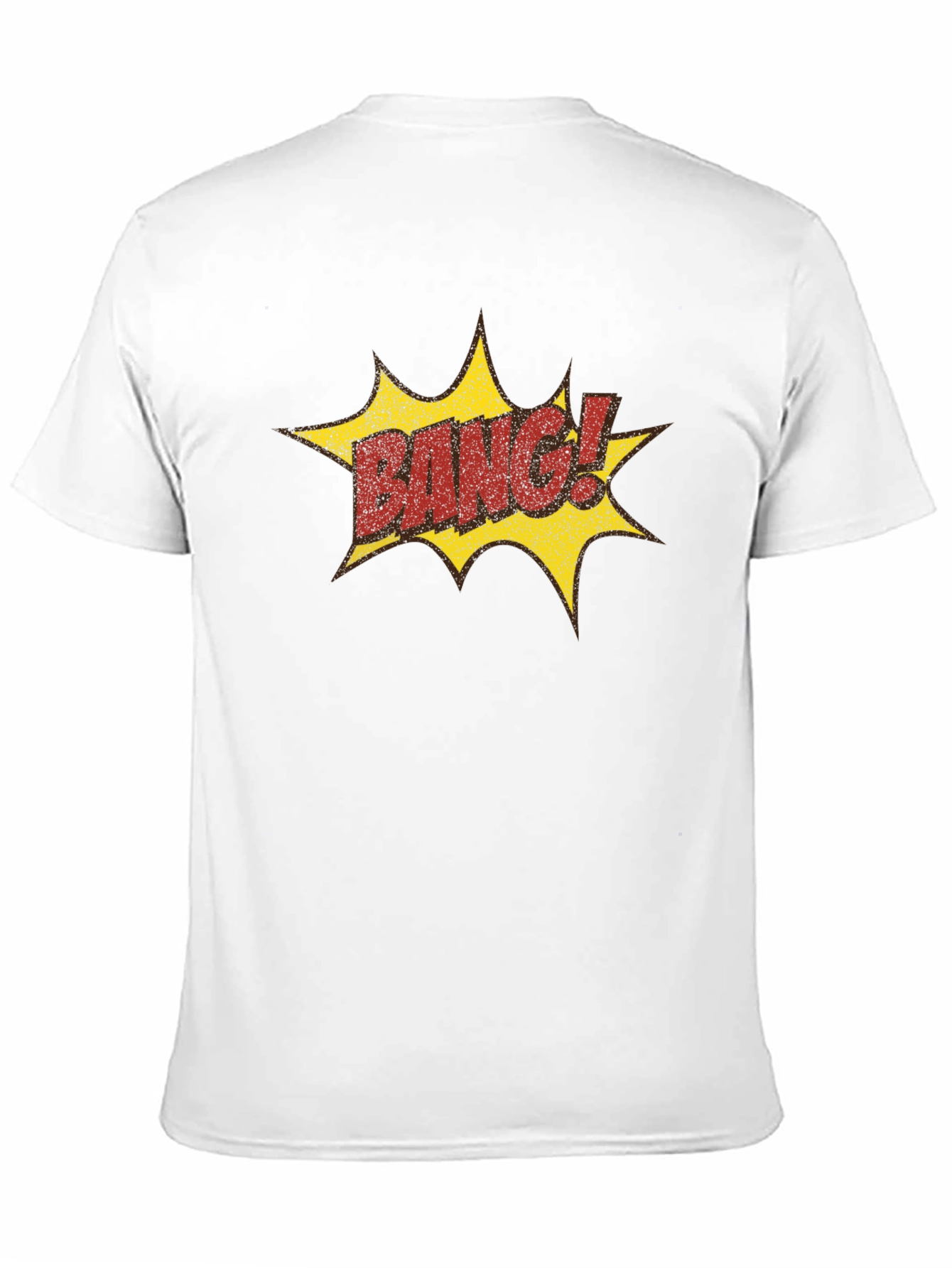 Bang! Graphic Print Black T-Shirt