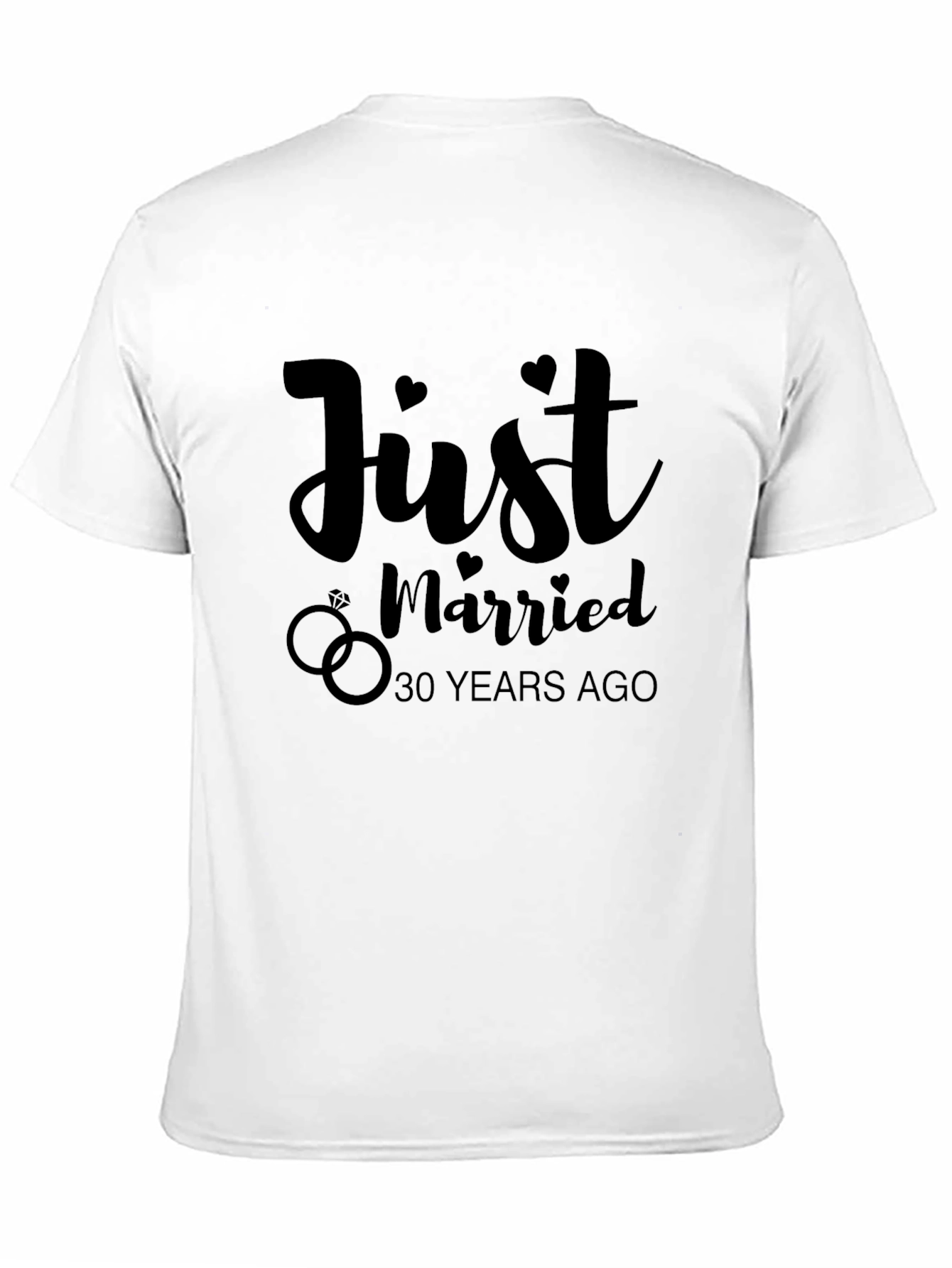 Just Married 30 Years Ago Graphic Tee