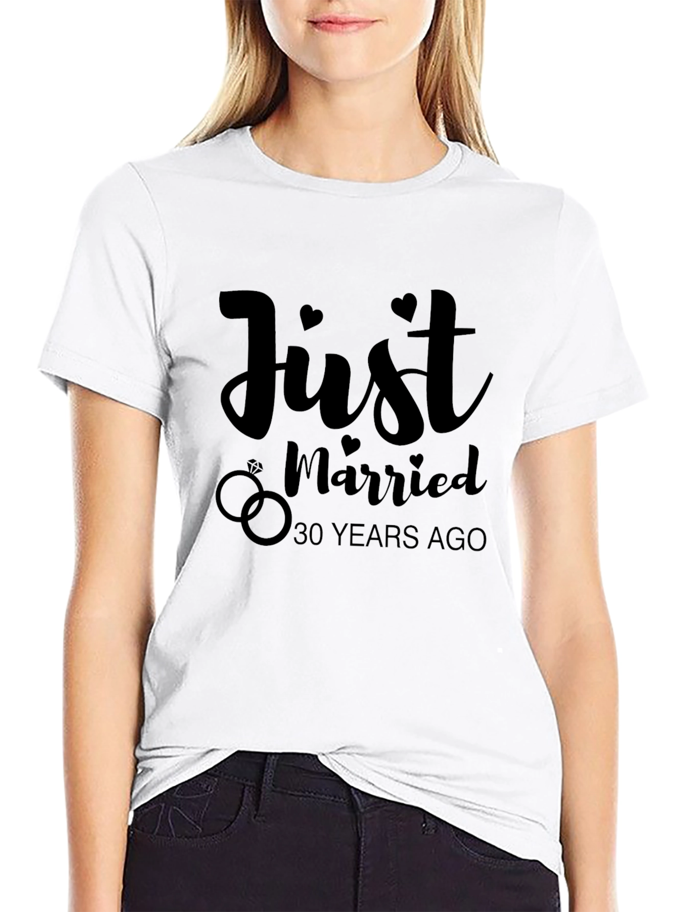 Just Married 30 Years Ago Graphic Tee