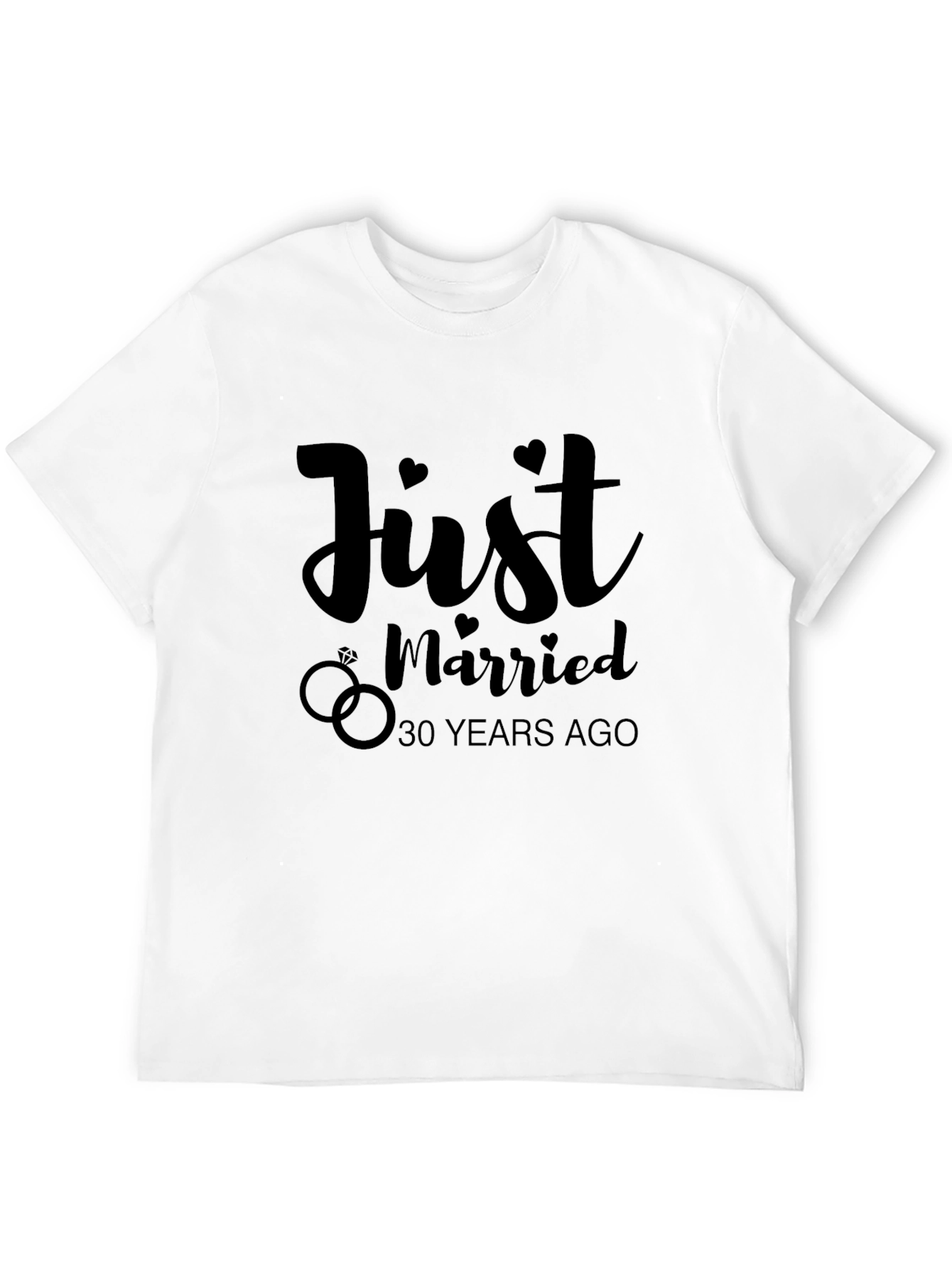 Just Married 30 Years Ago Graphic Tee