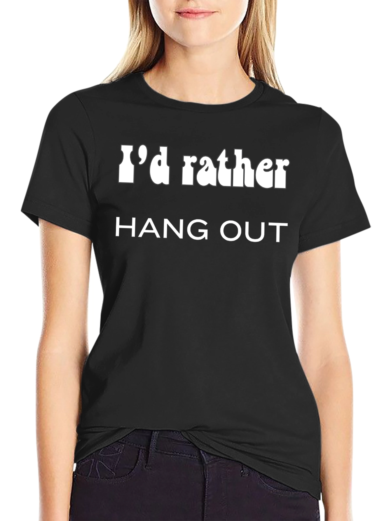 Hang Out Graphic Tee - Relaxed Style