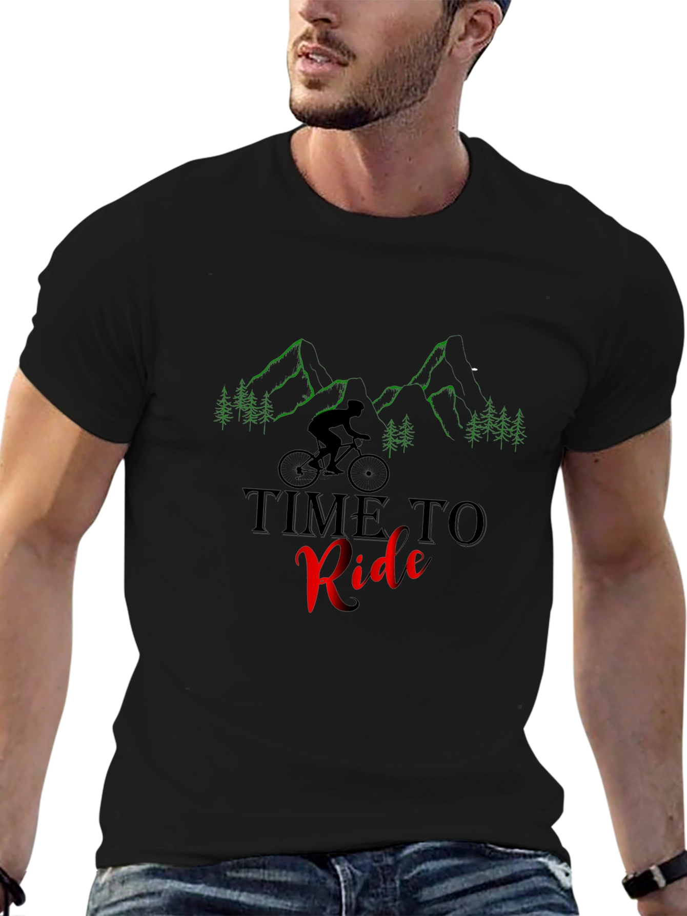 Time to Ride Graphic Tee - Mountain Biking Shirt