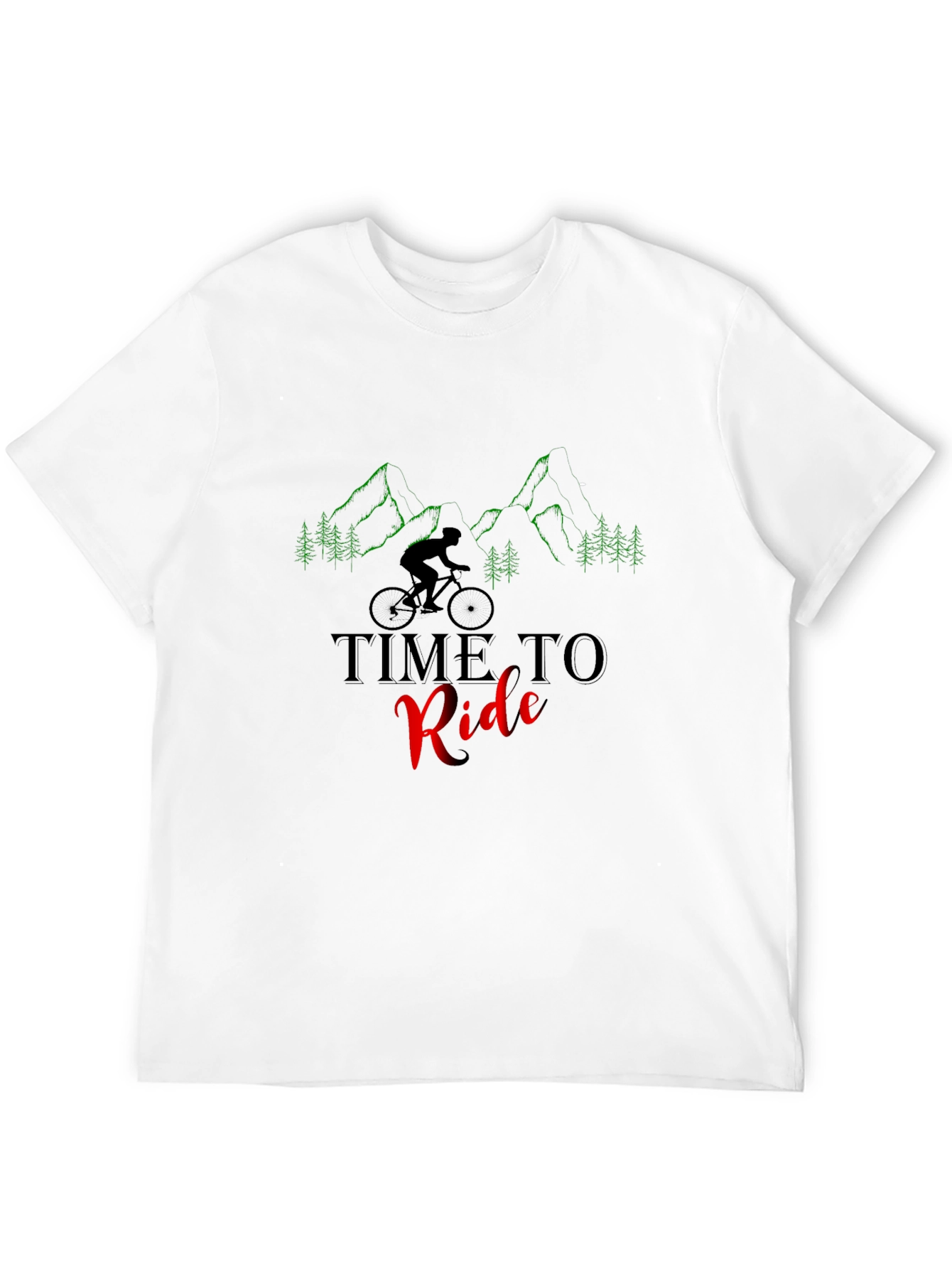 Time to Ride Graphic Tee - Mountain Biking Shirt