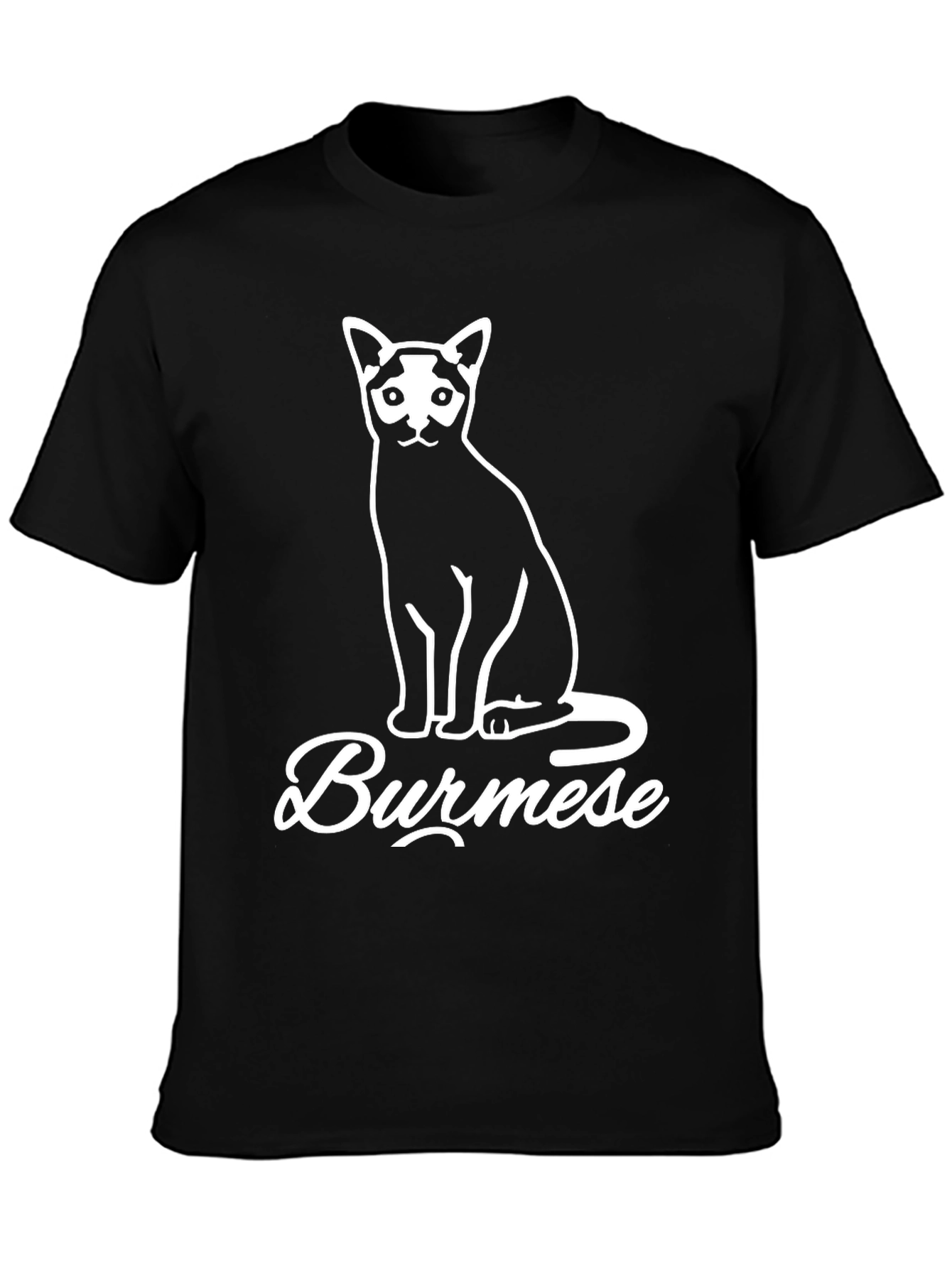 Burmese Cat Graphic Tee