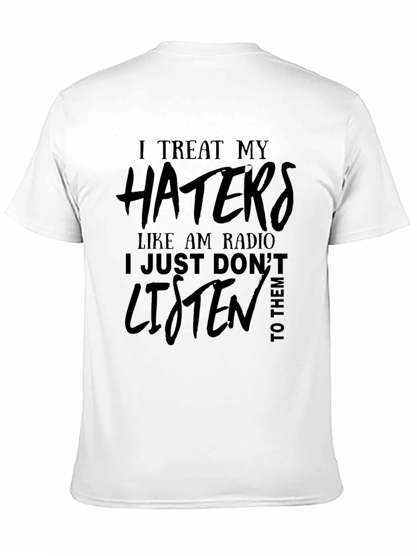 Haters AM Radio Graphic Tee