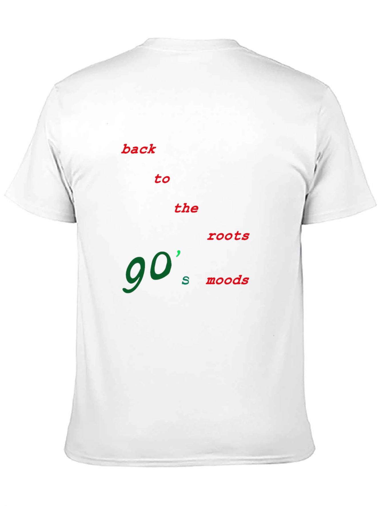 90s Moods Black T-Shirt